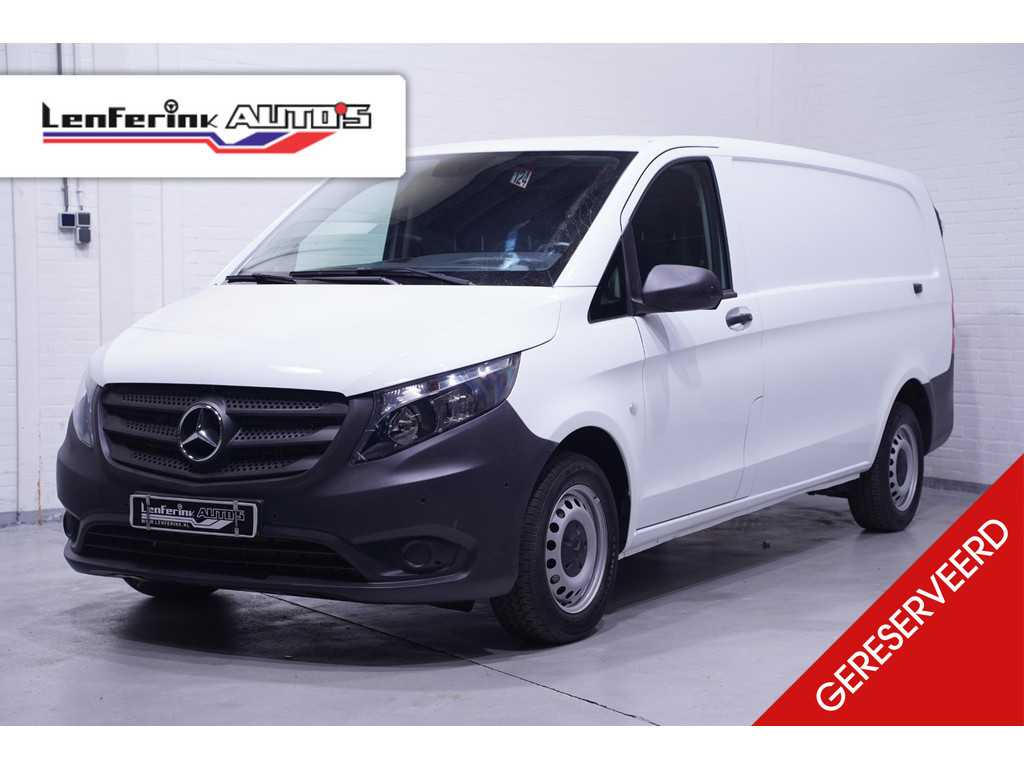 Mercedes-Benz Vito 116 CDI 163 pk Extra Lang Automaat Airco, Camera, 270 Graden Deuren, PDC V+A, 3-Zits