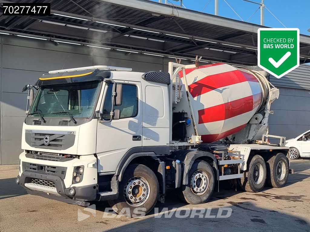 Volvo FMX 460 8X4 8m3 Intermix Mixer VEB+ Big-Axle Euro 5