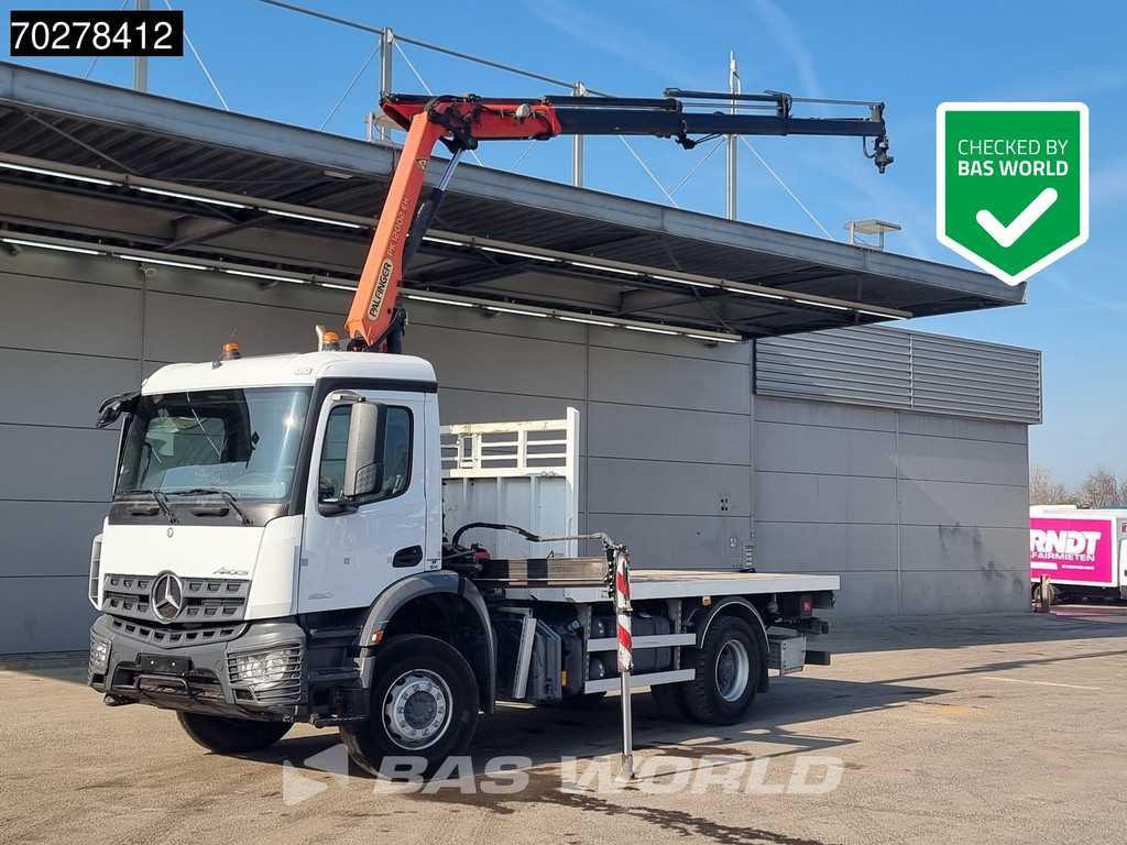 Mercedes Arocs 1830 4X2 Palfinger PK12.002 EH B Remote Full Steel Big-Axle Euro 6