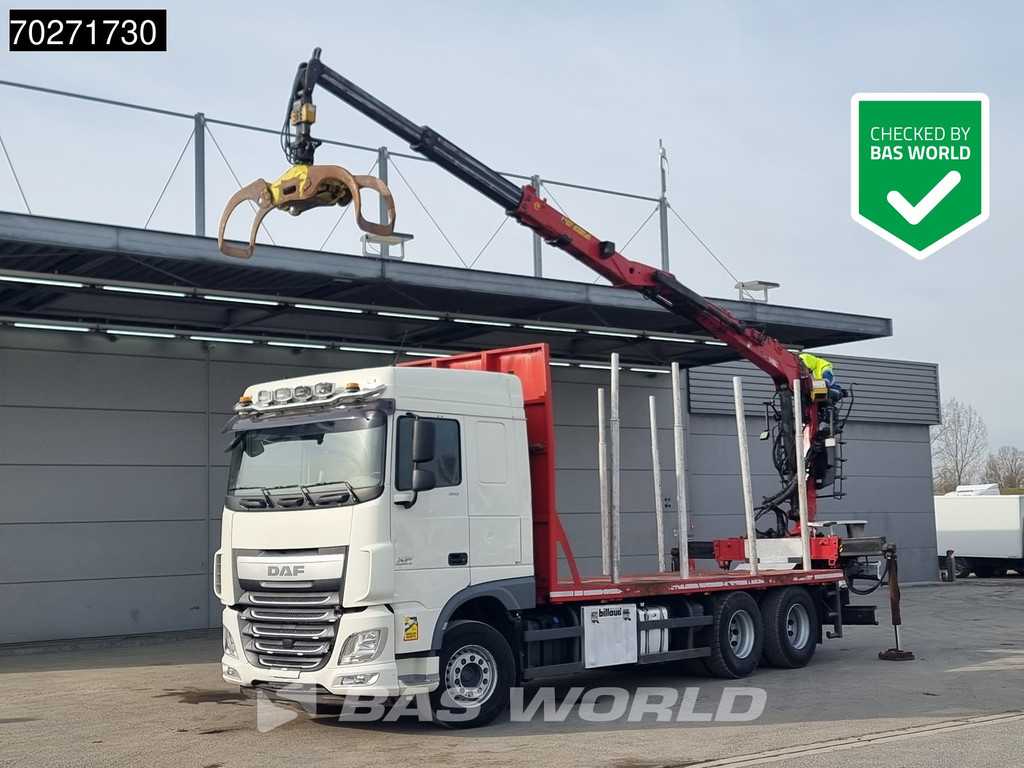 DAF XF 510 6X4 Jonsered Z-Crane SC ACC Retarder Euro 6