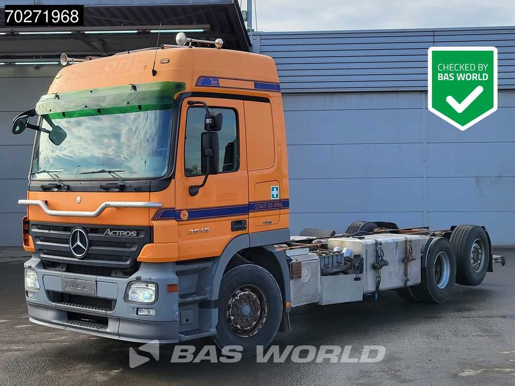 Mercedes Actros 2548 6X2 ADR chassis Liftaxle Telligent Halb Automatic Euro 4