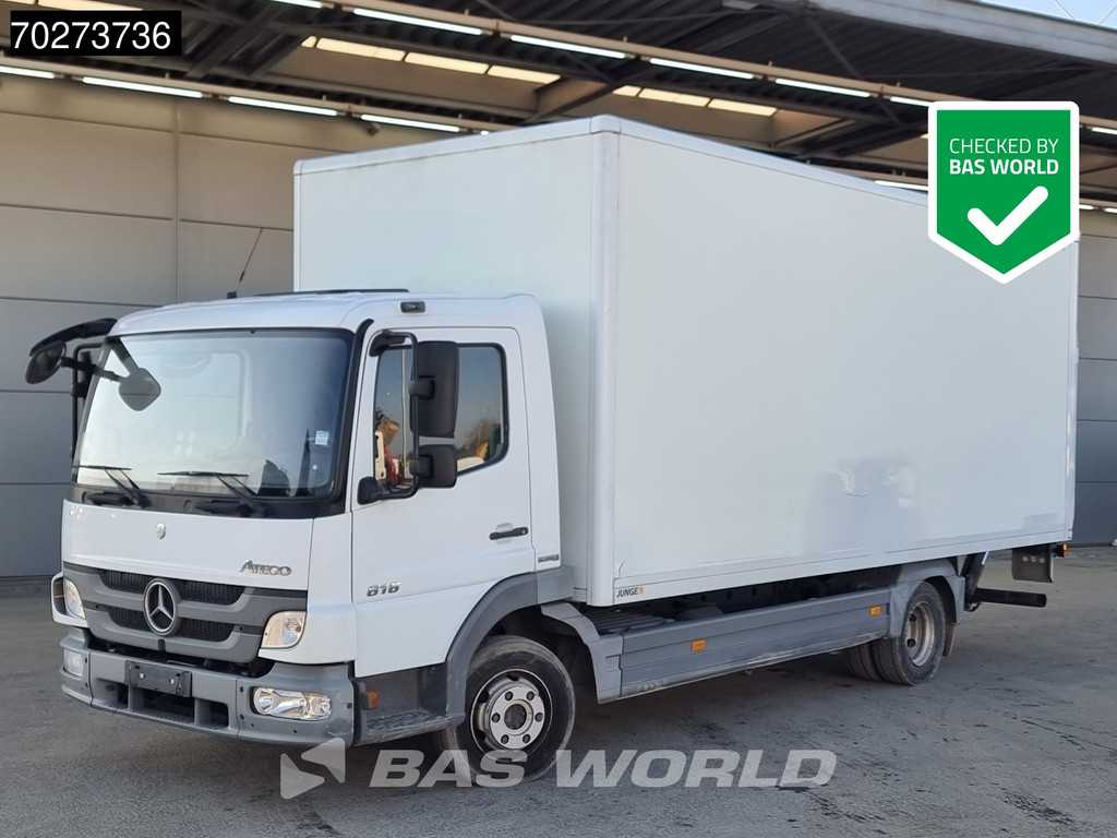 Mercedes Atego 816 4X2 8tonner Manual Ladebordwand Euro 5