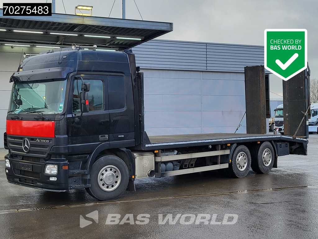 Mercedes Actros 2541 6X2 Machine Transporter Winch Lift+Steering Axle Retarder Euro 5