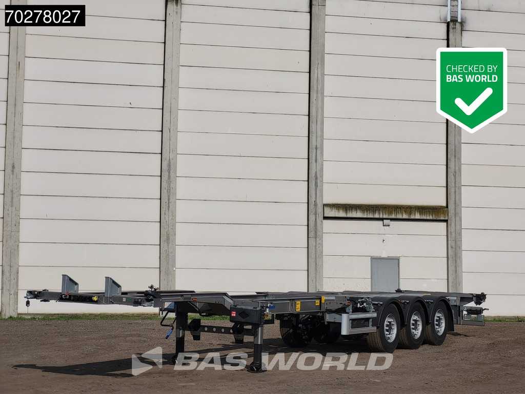 Lecitrailer SR3EC 3 assen UNUSED Liftachse Multi'45