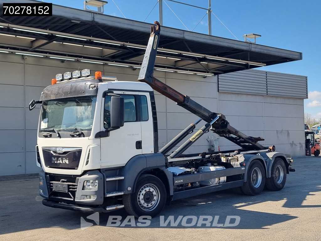 MAN TGS 33.440 6X4 20tons Palfinger T20-31 MPA hooklift Big-Axle Euro 6
