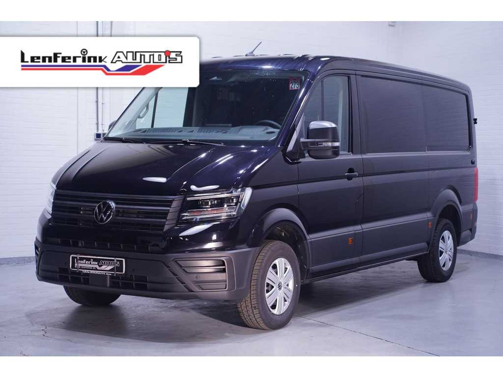 Volkswagen Crafter 2.0 TDI 140 pk DSG Aut. L3H2 nwe Model, Navi LED Koplampen, 270 Graden Deuren, PDC V+A, BPMK vrij, 3-Zits