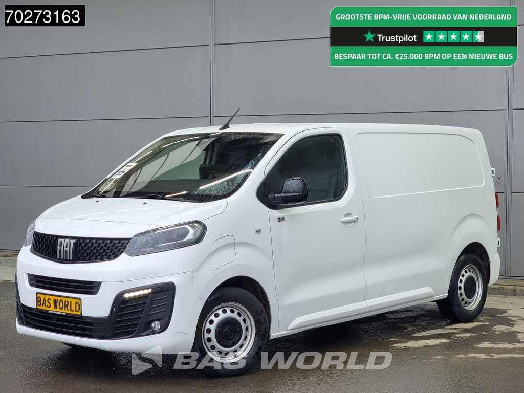 Fiat E-Scudo Elektrisch L2H1 329KM WLTP 75kWh Navi Airco Cruise Camera Parkeersensoren LED L2 5m3 Airco Cruise control
