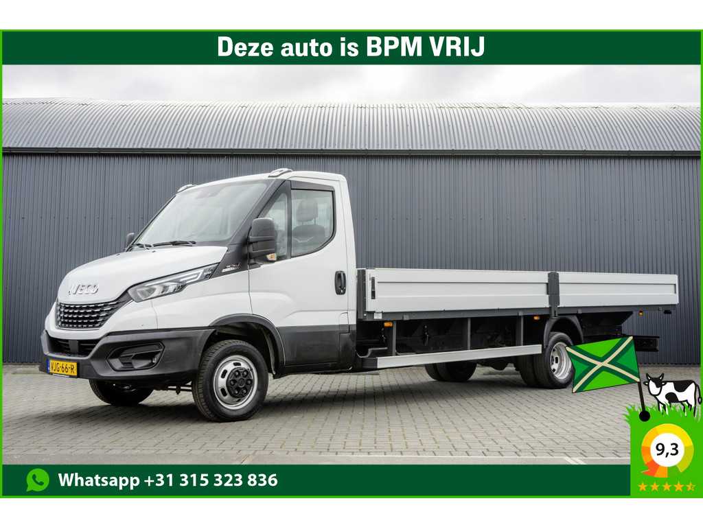 Iveco Daily 50C18 3.0L | 6.15M-Open Laadbak | 180 PK | Automaat | Euro 6 | Cruise | Airco