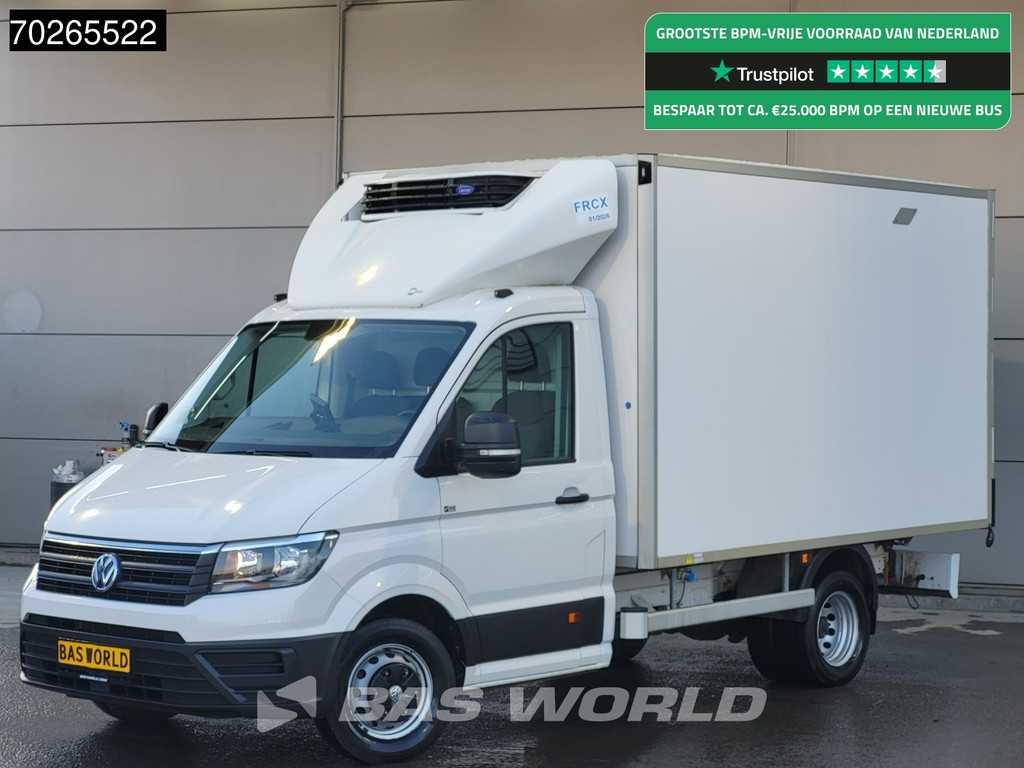 Volkswagen Crafter 177pk Lamberet Koelwagen FRC Koelwagen Carrier Xarios 350 230V stekker Bakwagen Koel Kühlwagen 13Airco Cruise control