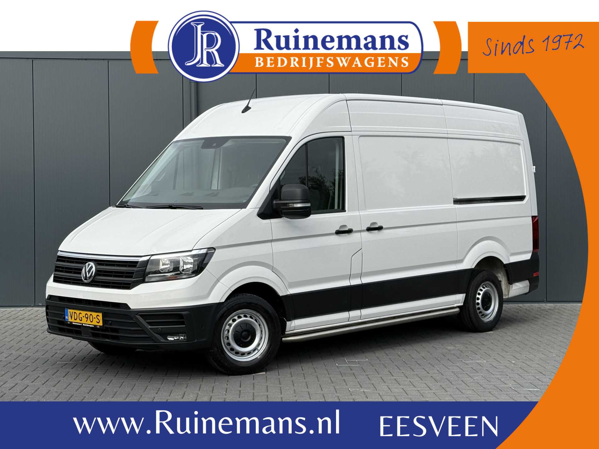 Volkswagen Crafter 35 2.0 TDI HIGHLINE+ / L3H3 / 2x SCHUIFDEUR / 1e EIG. / AIRCO / CRUISE / NAVI / CAMERA / DAB