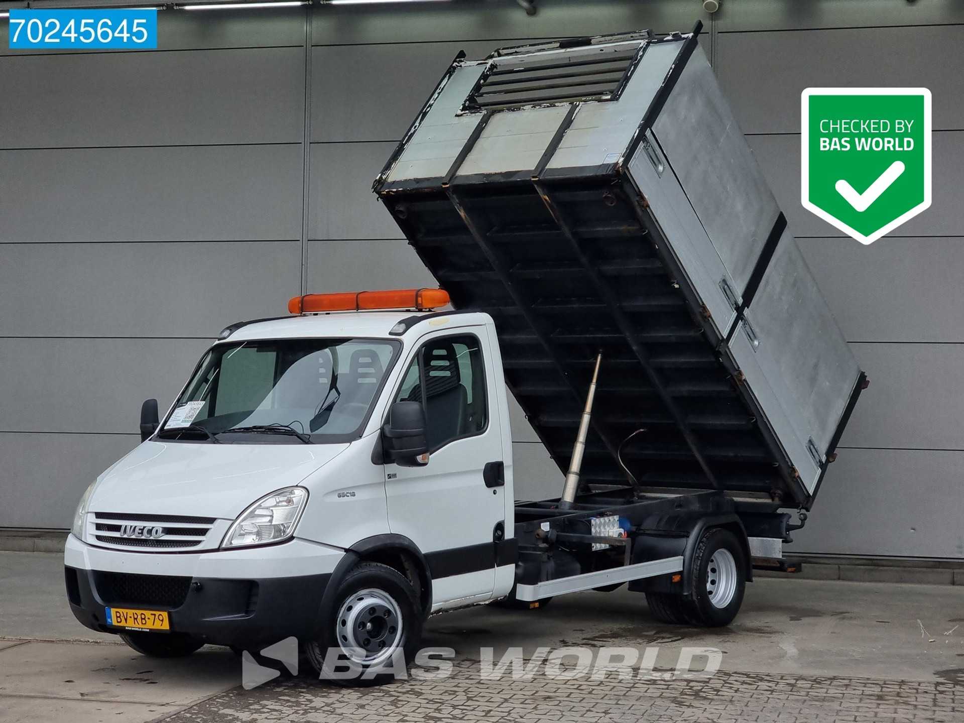 Iveco Daily 65C18 3.0L 180PK 6500kg Kipper Trekhaak Tipper Benne Kieper Trekhaak