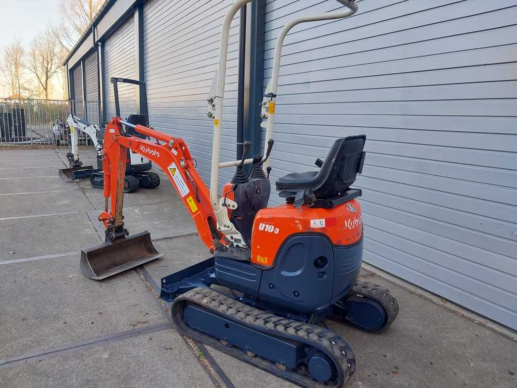 Kubota U10-3 minikraan.