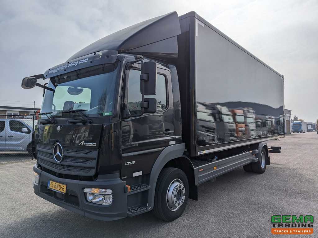 Mercedes-Benz Atego 1218 4x2 Dagcab Euro6C - 12T - Geslotenbak 7.30m - Blad Geveerd - Achterdeuren 3715