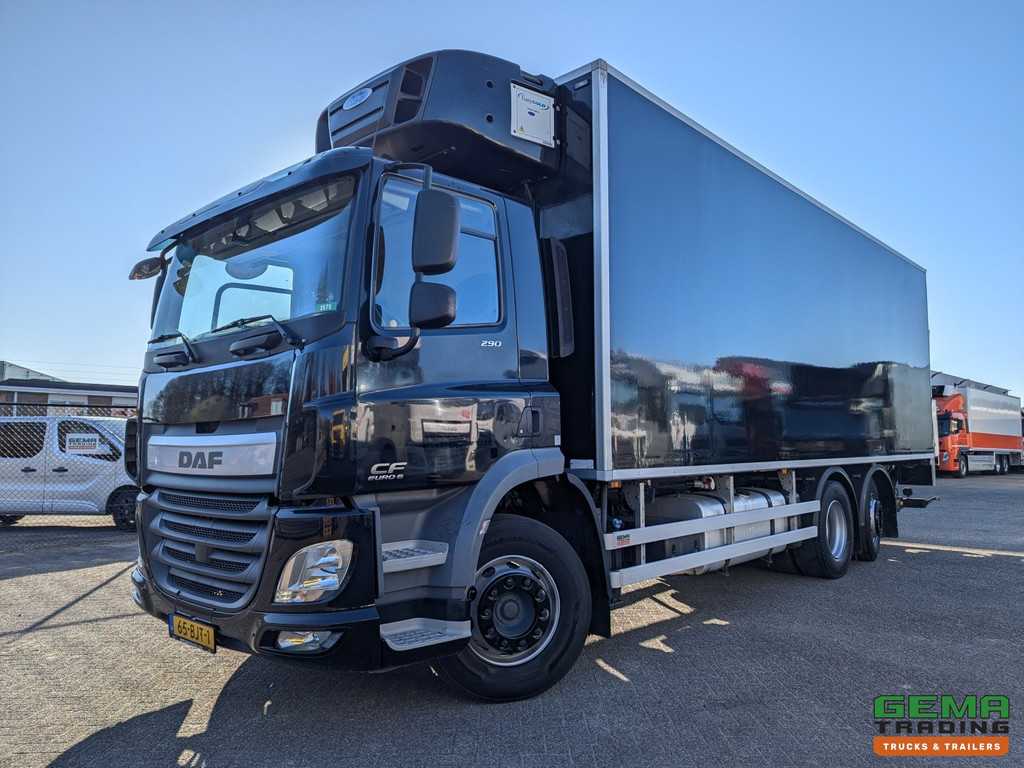 DAF CF 290 FAN 6x2/4 DagCab Euro6C - Koel-VriesBak 7.9m + Carrier Supra 1150MT + Laadklep 2000kg - 07/2025APK 3575