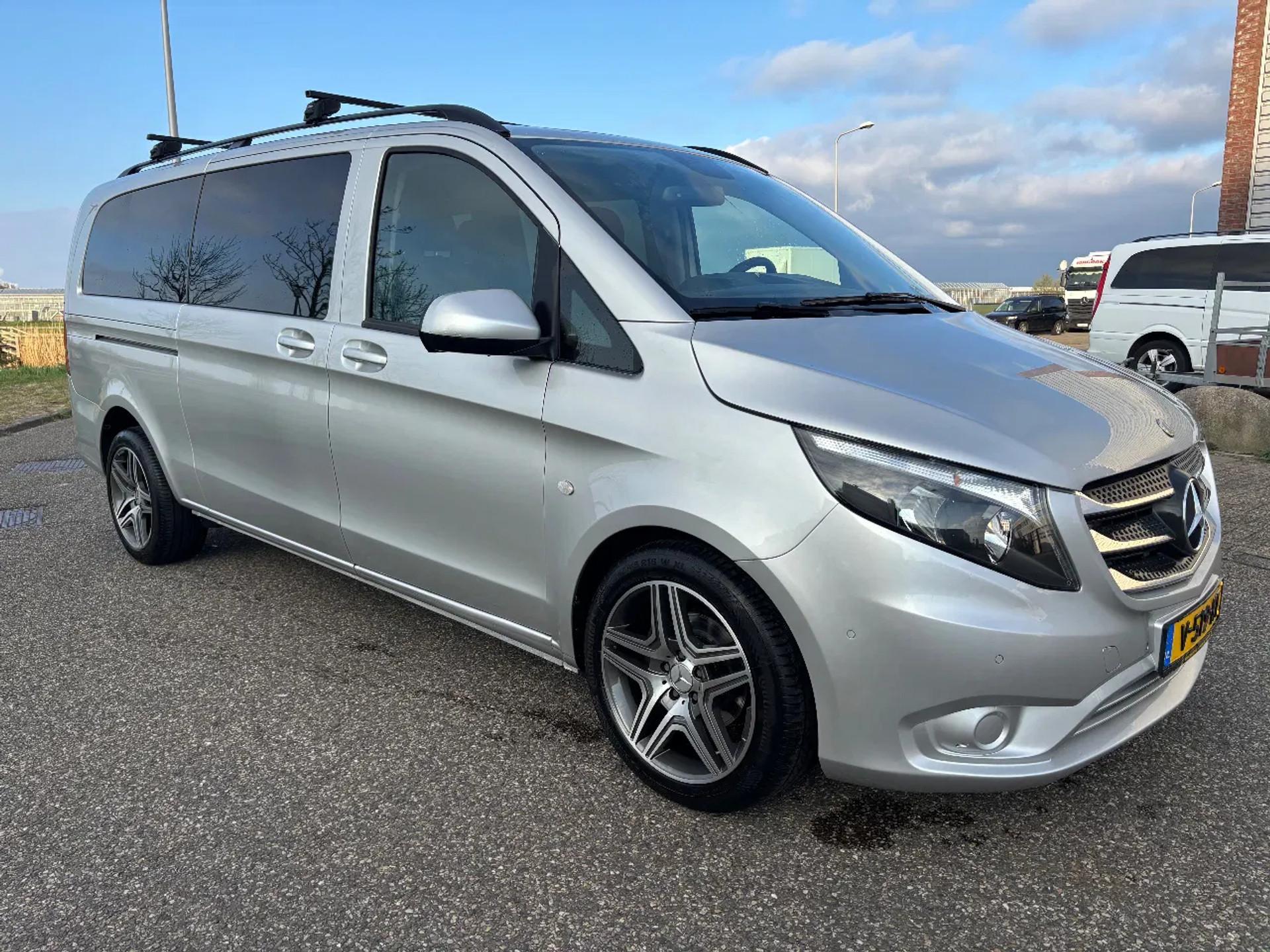 Foto 3 van Mercedes-Benz 114CDI XXL L3H1 Dubbelcabine Automaat Airco Cruisecontrol Trekhaak EURO 6