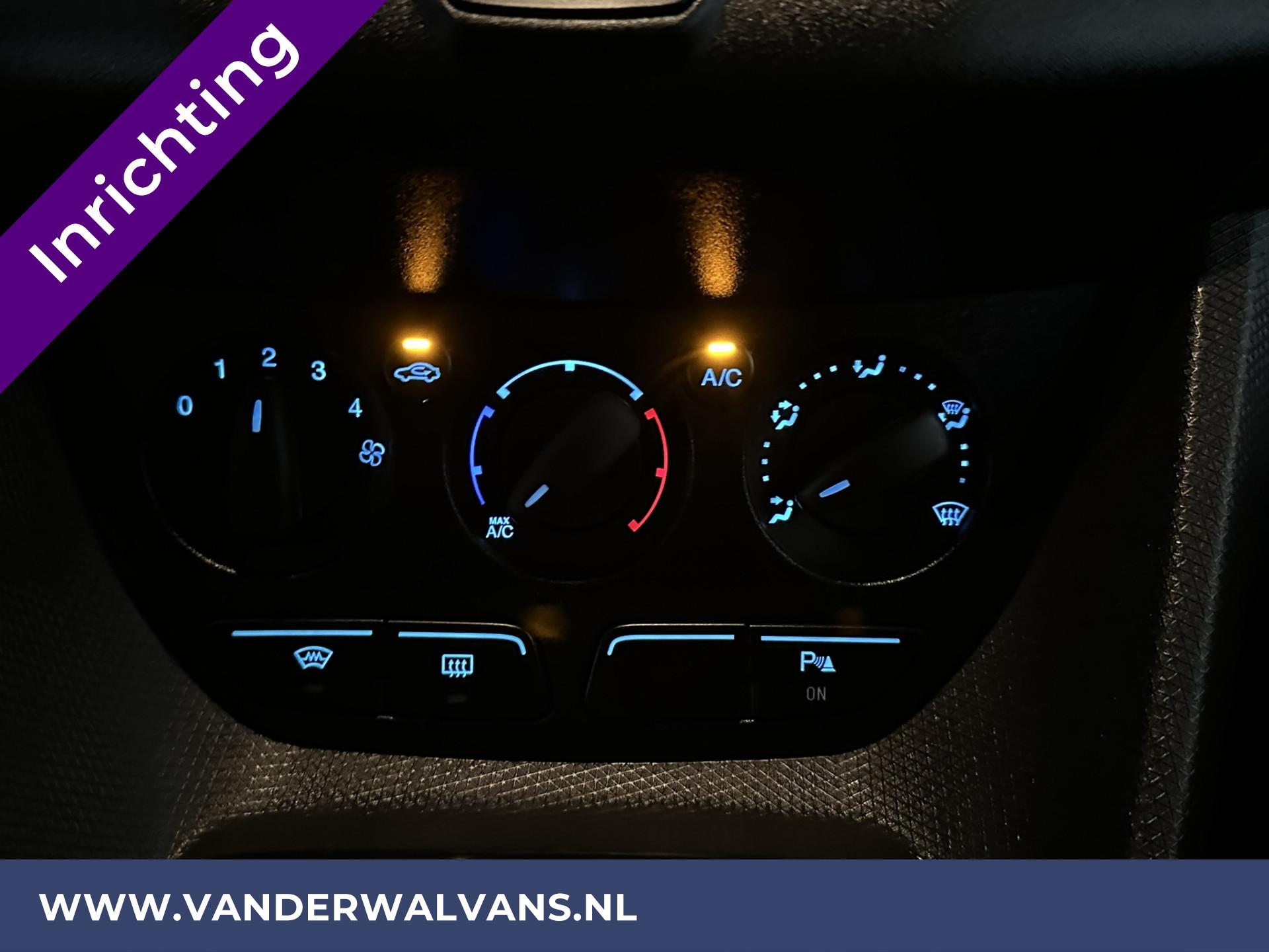 Foto 4 van Ford 1.5 TDCI 101pk L2H1 inrichting Euro6 Airco | Omvormer | Sidebars | Parkeersensoren