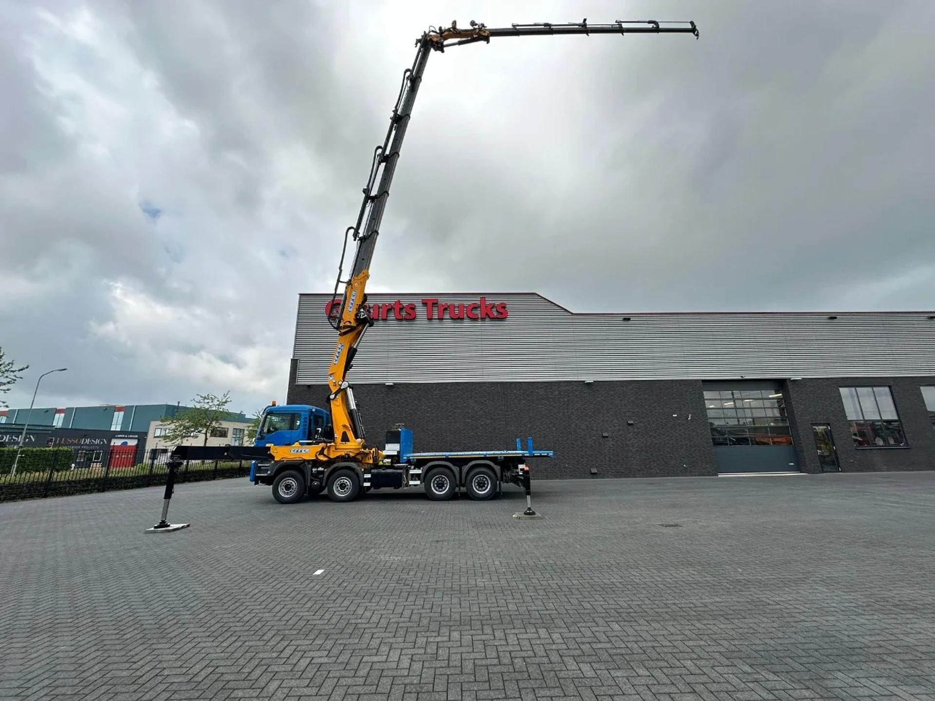 Foto 4 van MAN TGS 41.480 8X4 TREKKER-BAKWAGEN COMBI + EFFER 955/6S + JIB 6S HD KRAAN/KRAN/CRANE/GRUA