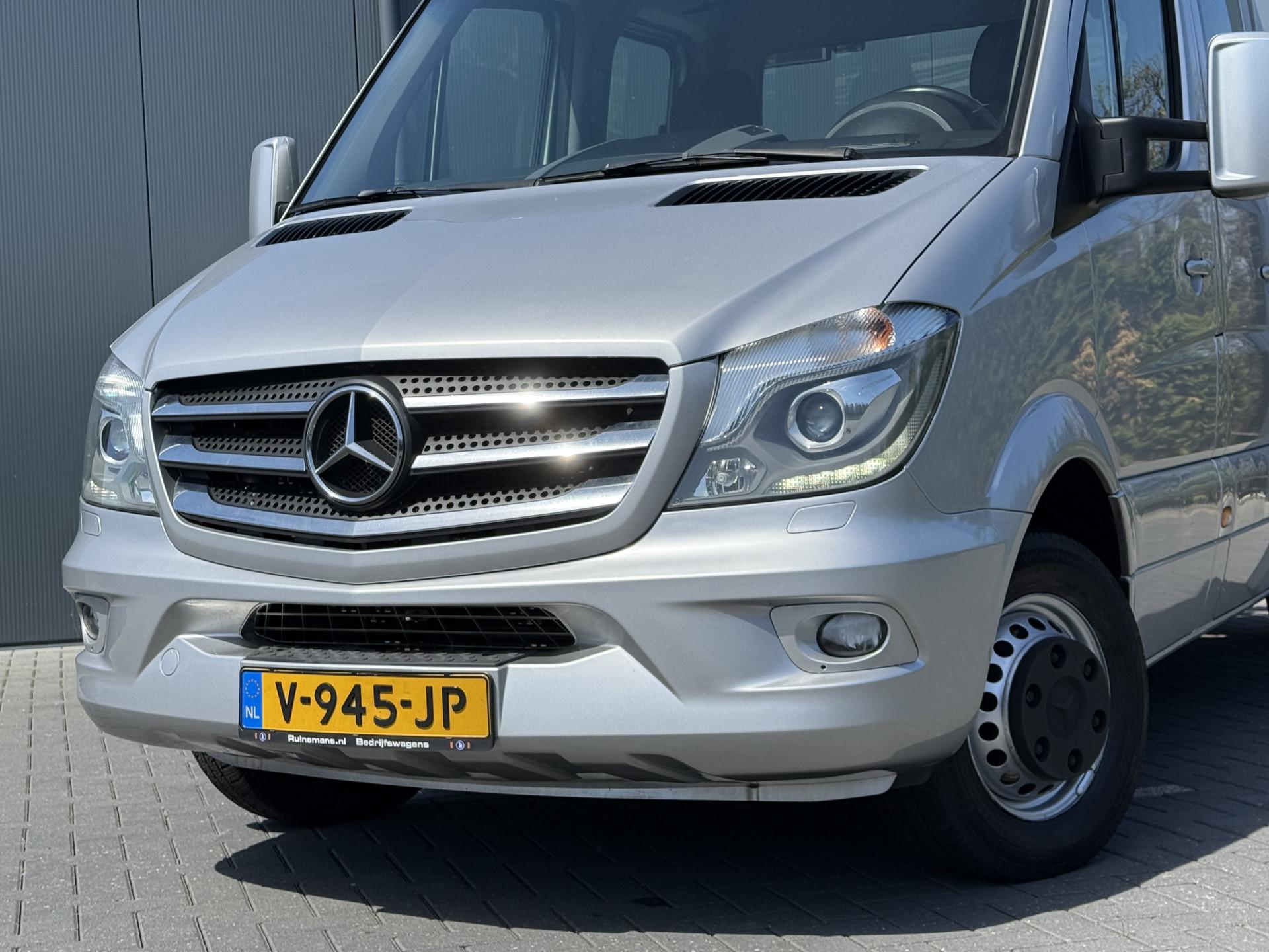 Foto 20 van Mercedes-Benz 519 3.0 CDI V6 E6 WB 433 / BE-TREKKER 8 TONS / 1e EIG ALS NIEUW / AUTOMAAT / DUBBEL CABINE / AIRCO / CRUISE / NAVI / XENON