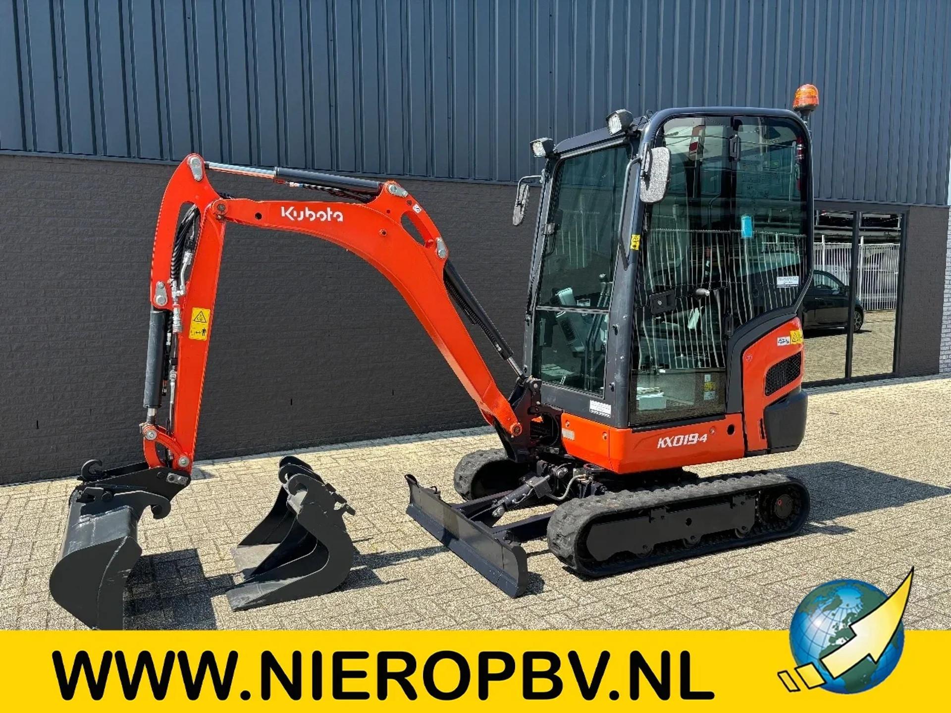 Foto 1 van Kubota KX019-4 Snelwissel Extra Functie + 3 Bakken 1000 UUR