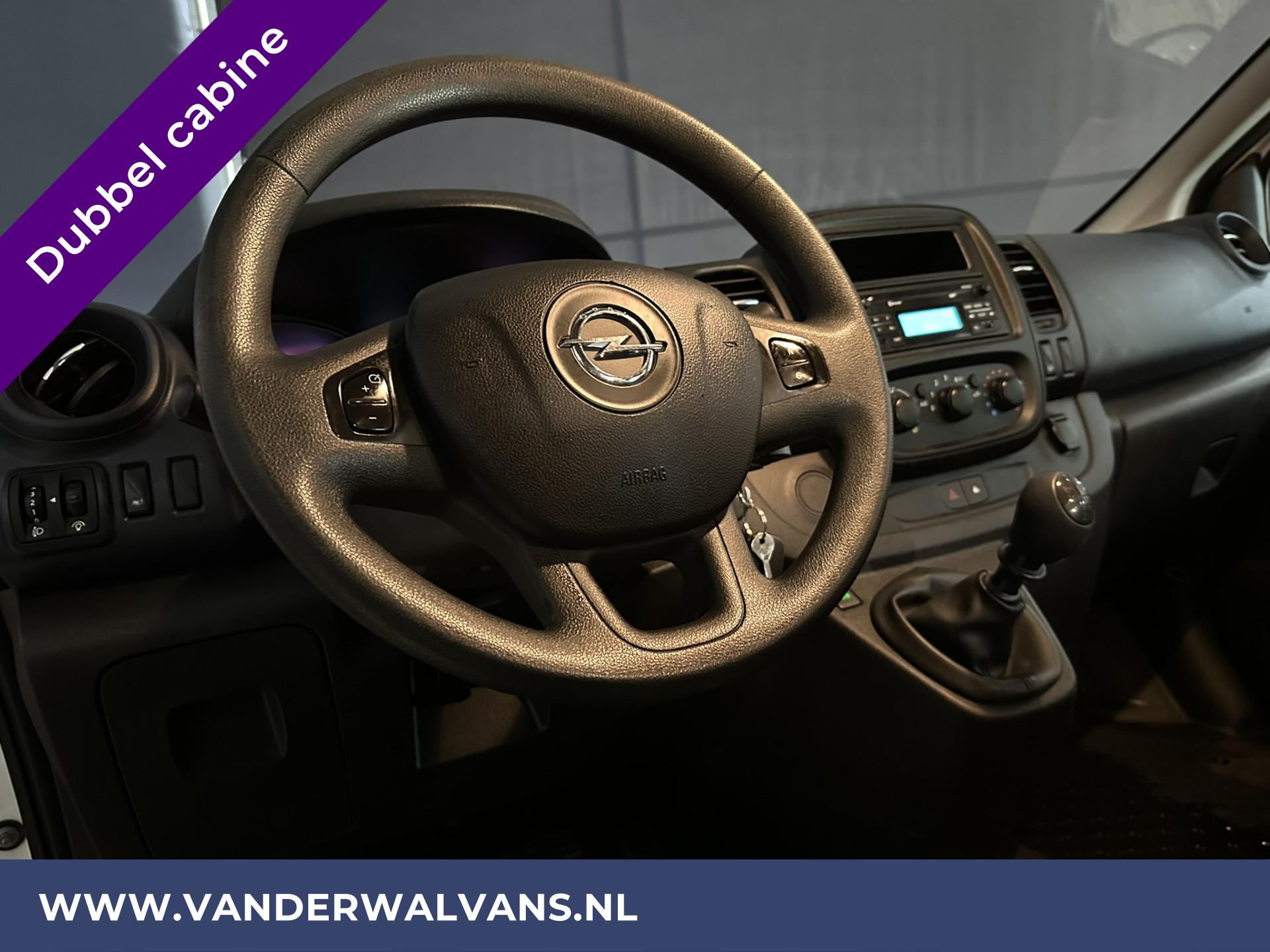 Foto 12 van Opel Vivaro 1.6 CDTI 122pk L2H1 Dubbele Cabine Euro6 Airco | 5-zits | Cruisecontrol