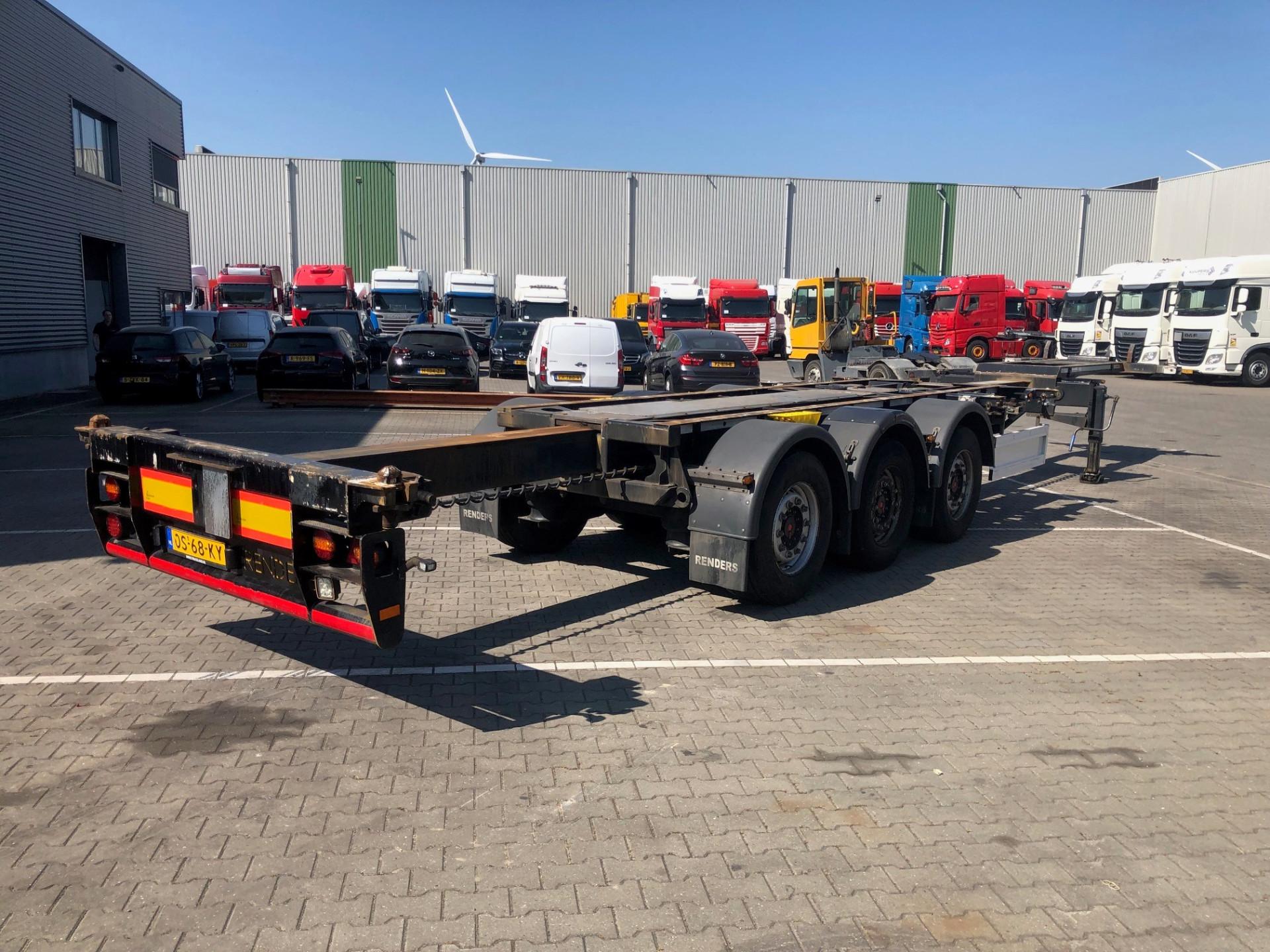 Foto 15 van Renders Euro 800 Multi Container Chassis