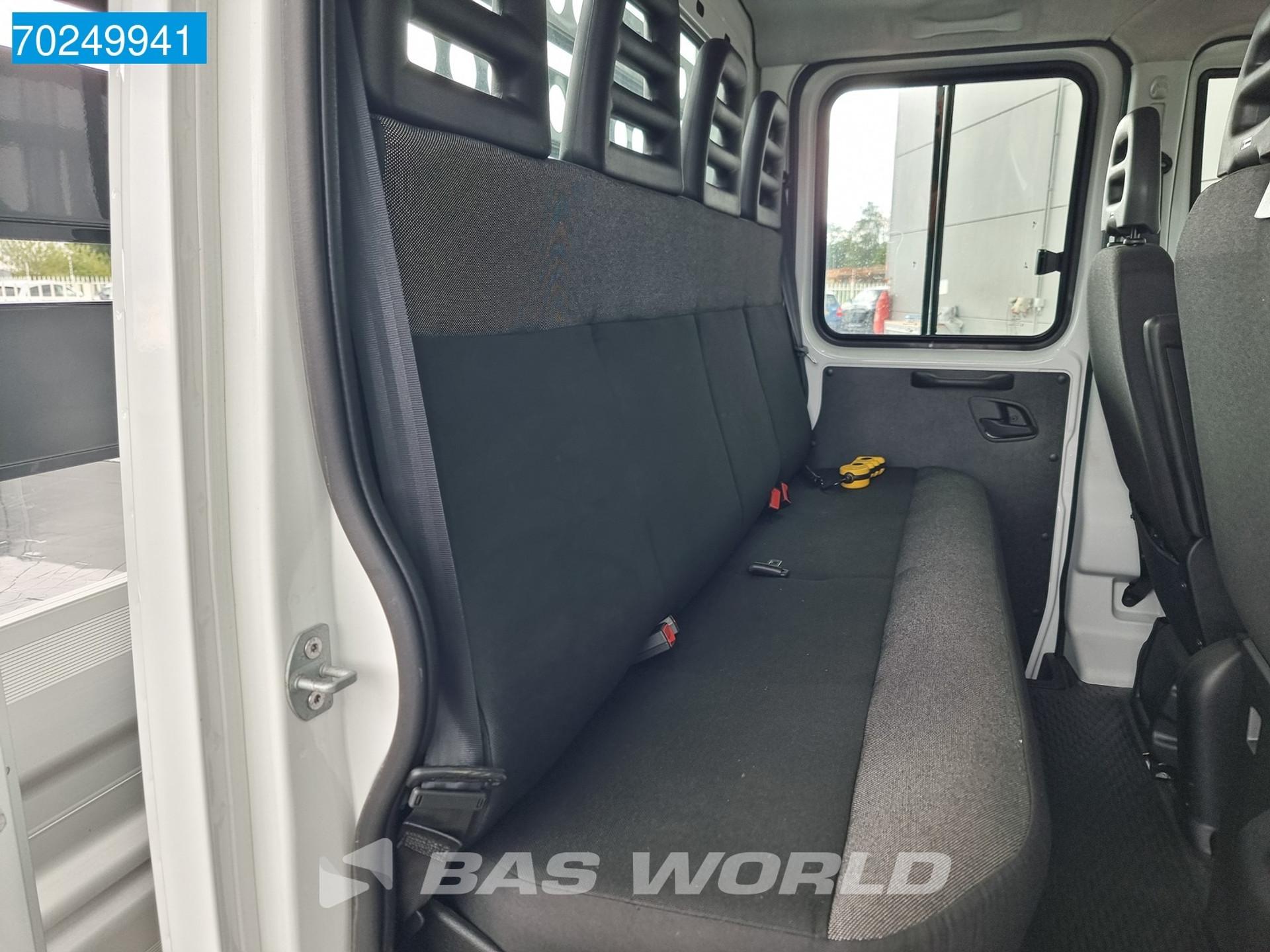 Foto 16 van Iveco Daily 35S16 Automaat Dubbel Cabine 3 zijdige Kipper 3500kg trekhaak Tipper Benne Kieper Airco Dubbel cabine Trekhaak