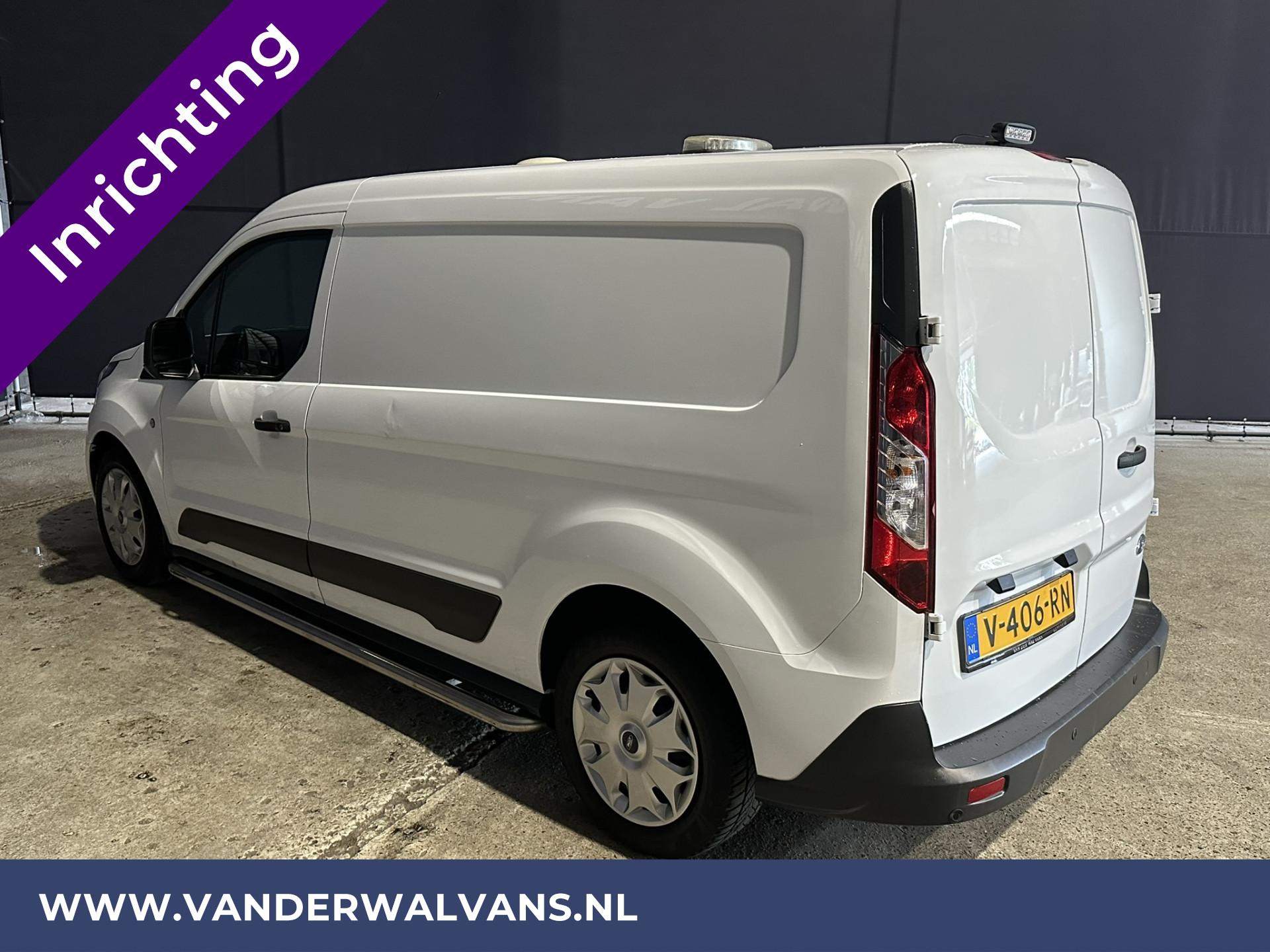 Foto 2 van Ford Transit Connect 1.5 TDCI 101pk L2H1 inrichting Euro6 Airco | Sidebars | Cruisecontrol