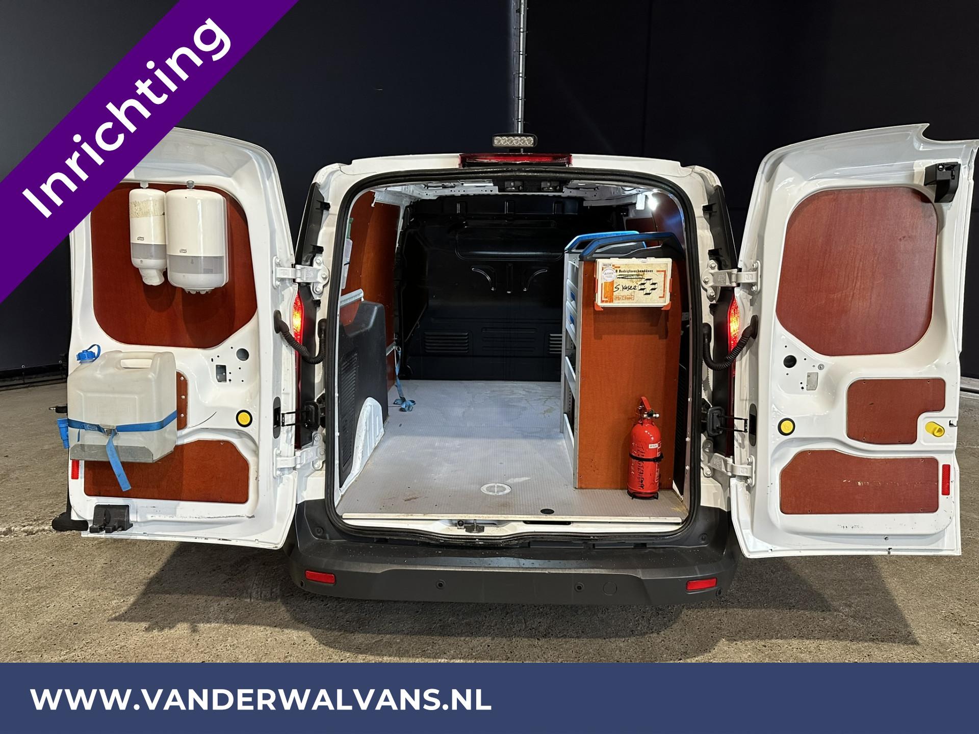 Foto 3 van Ford Transit Connect 1.5 TDCI 101pk L2H1 inrichting Euro6 Airco | Sidebars | Cruisecontrol