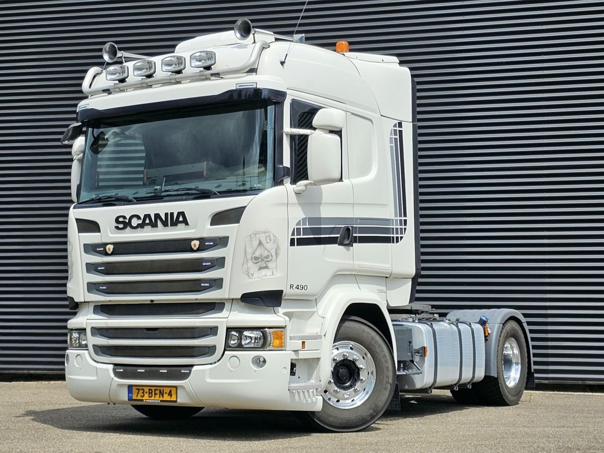 Foto 1 van Scania R490 EURO 6 / COMPRESSOR / HYDRAULIC / RETARDER