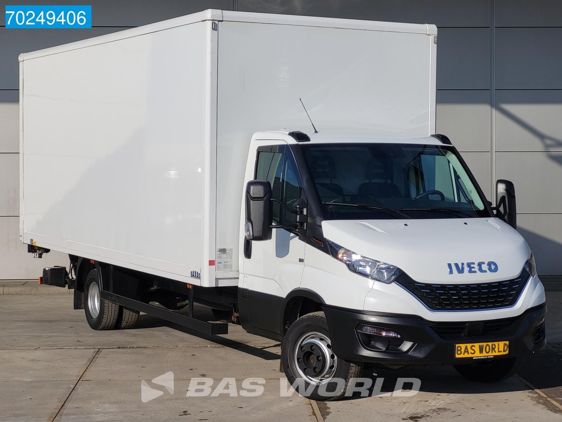 Foto 6 van Iveco Daily 72C18 3.0L 180PK Automaat 7Tons Laadklep Bakwagen Luchtvering Meubelbak Koffer Gesloten laadbak 36m3 Airco Cruise control