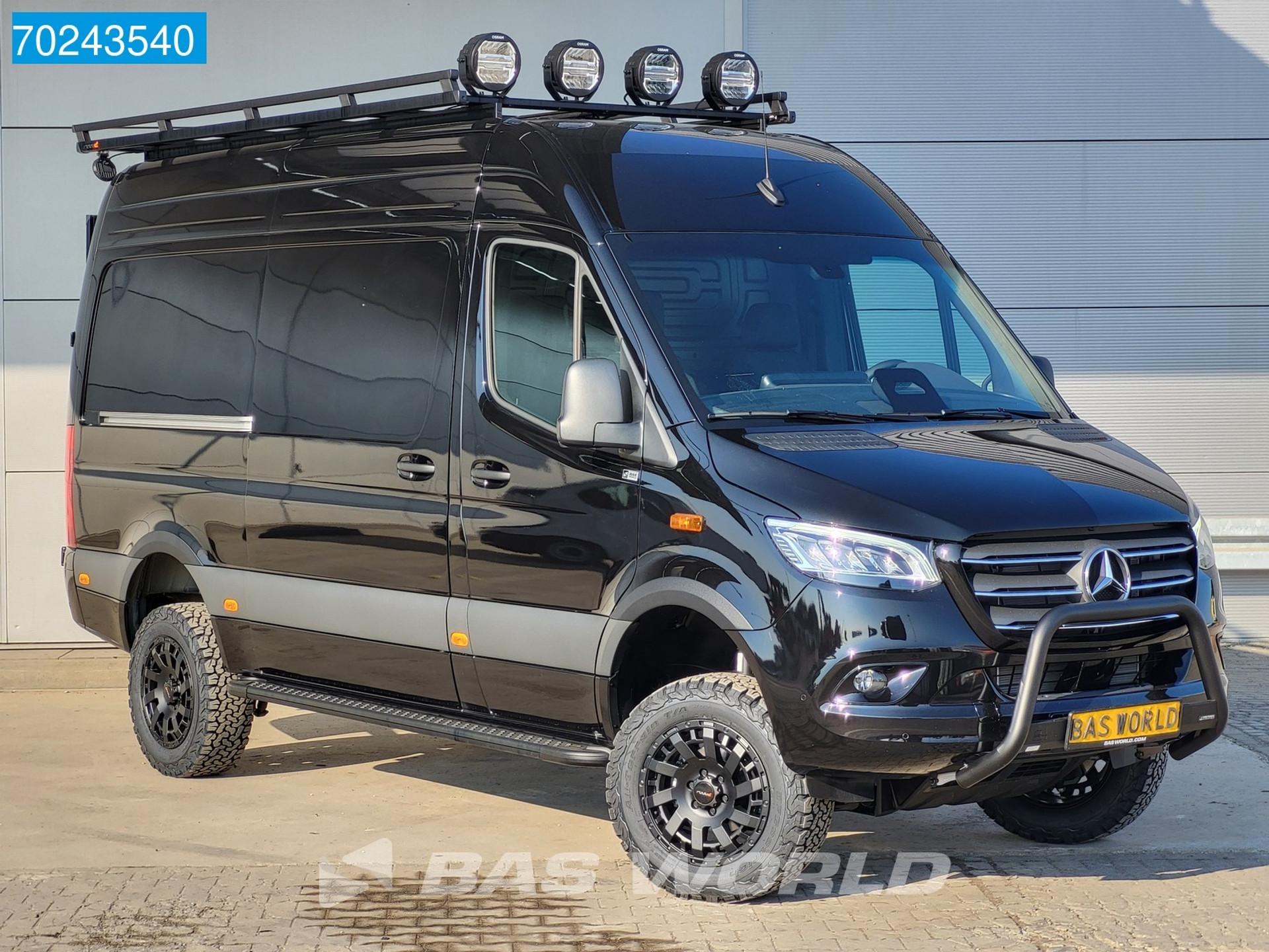 Foto 5 van Mercedes-Benz Sprinter 319 CDI Automaat L2H2 4x4 New Model!!! Overland Special Off Grid ACC Camera MBUX Allrad 4WD Camper basis 10Airco