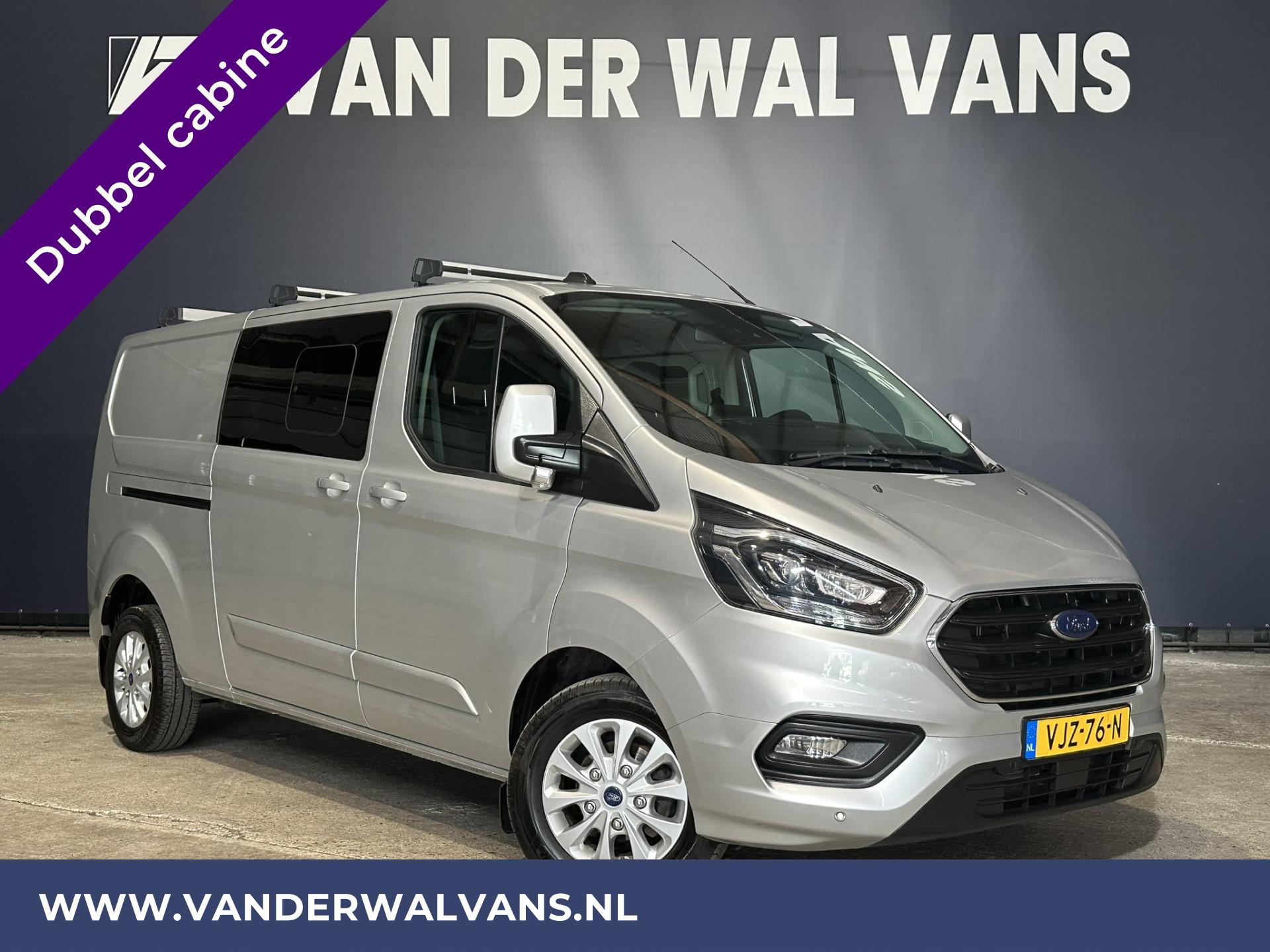 Foto 1 van Ford Transit Custom 2.0 TDCI 170pk Automaat L2H1 Dubbele Cabine Euro6 Airco | 2x zijdeur | Camera