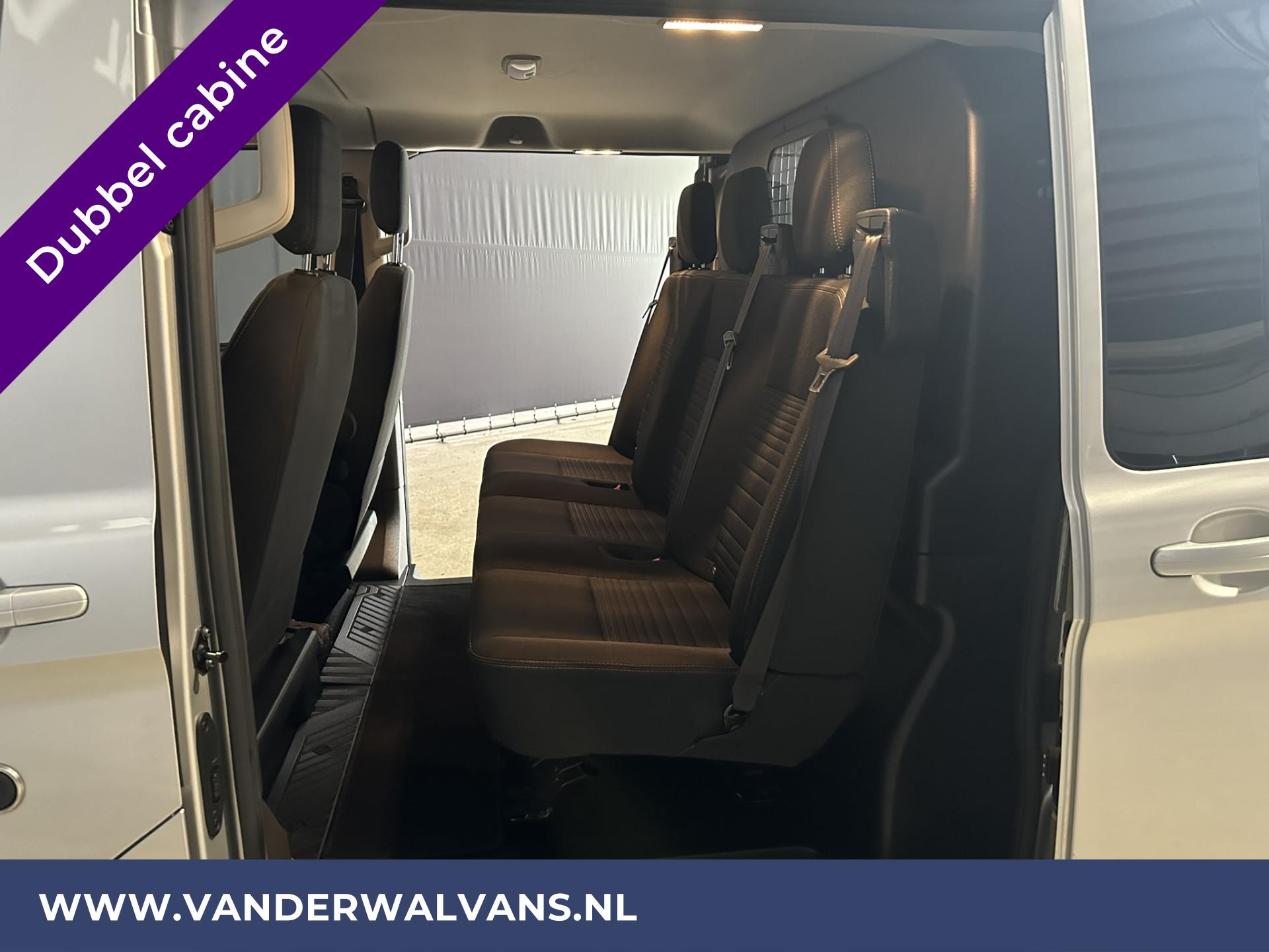 Foto 2 van Ford Transit Custom 2.0 TDCI 170pk Automaat L2H1 Dubbele Cabine Euro6 Airco | 2x zijdeur | Camera