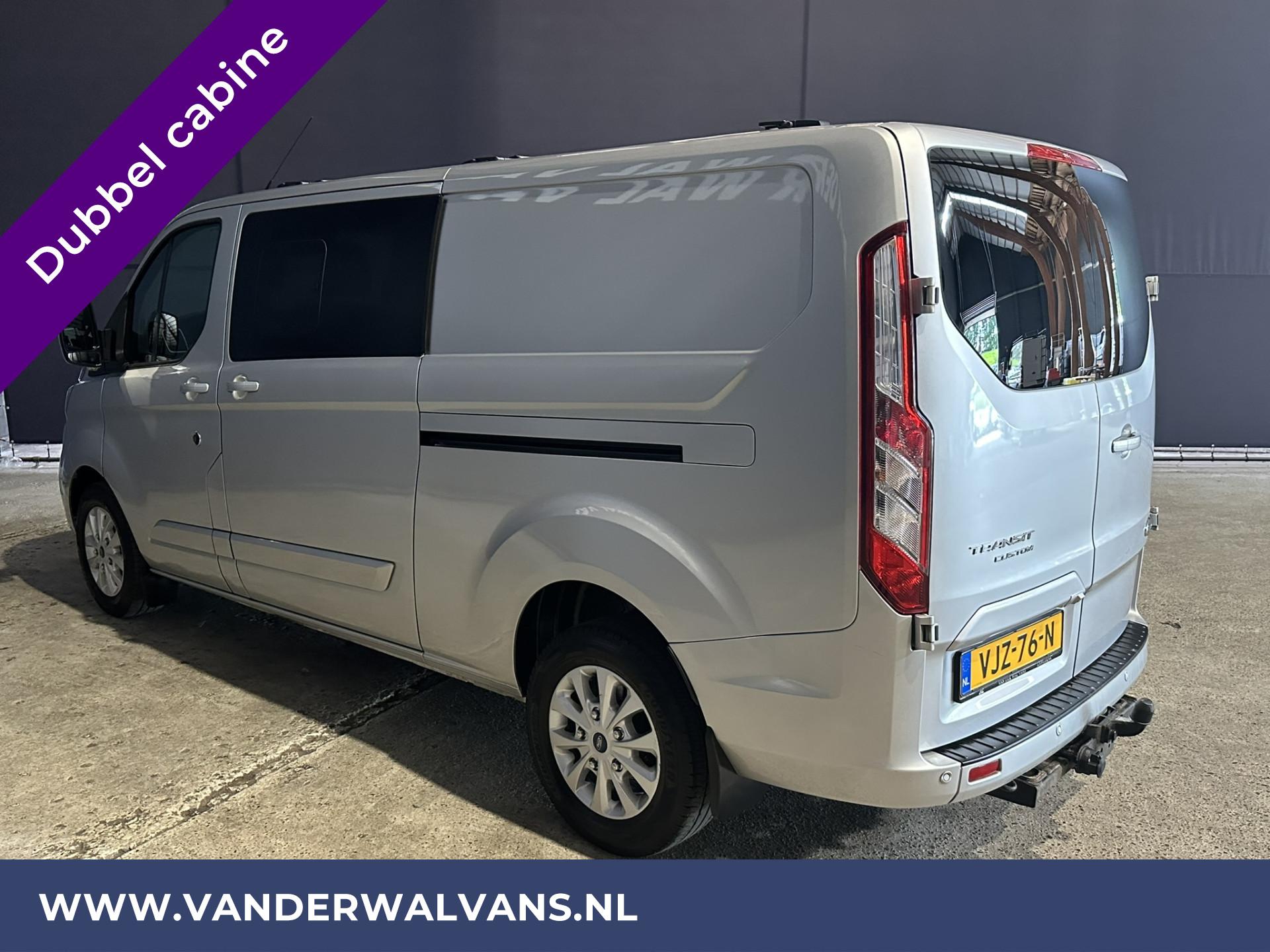 Foto 3 van Ford Transit Custom 2.0 TDCI 170pk Automaat L2H1 Dubbele Cabine Euro6 Airco | 2x zijdeur | Camera