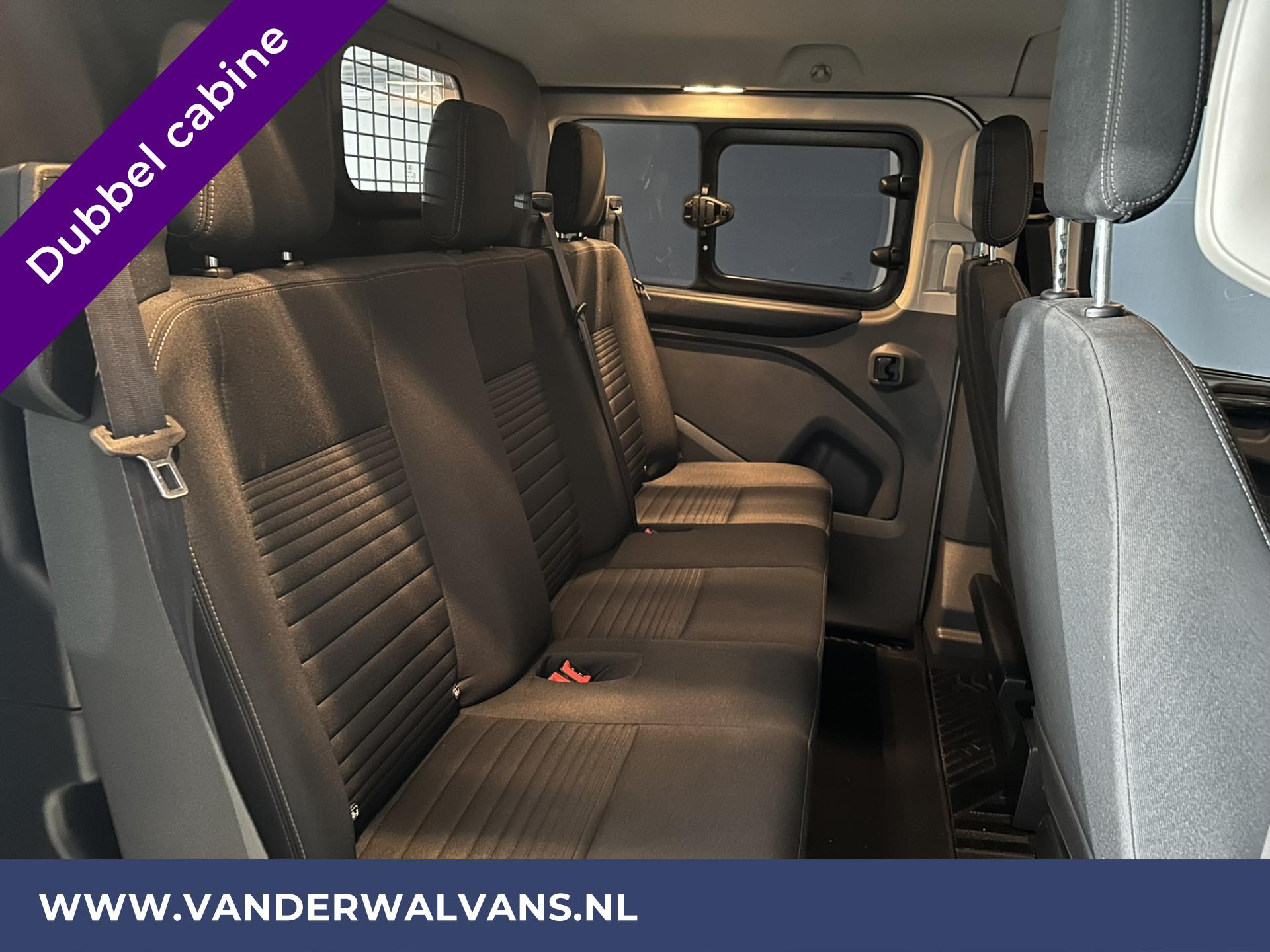 Foto 5 van Ford Transit Custom 2.0 TDCI 170pk Automaat L2H1 Dubbele Cabine Euro6 Airco | 2x zijdeur | Camera