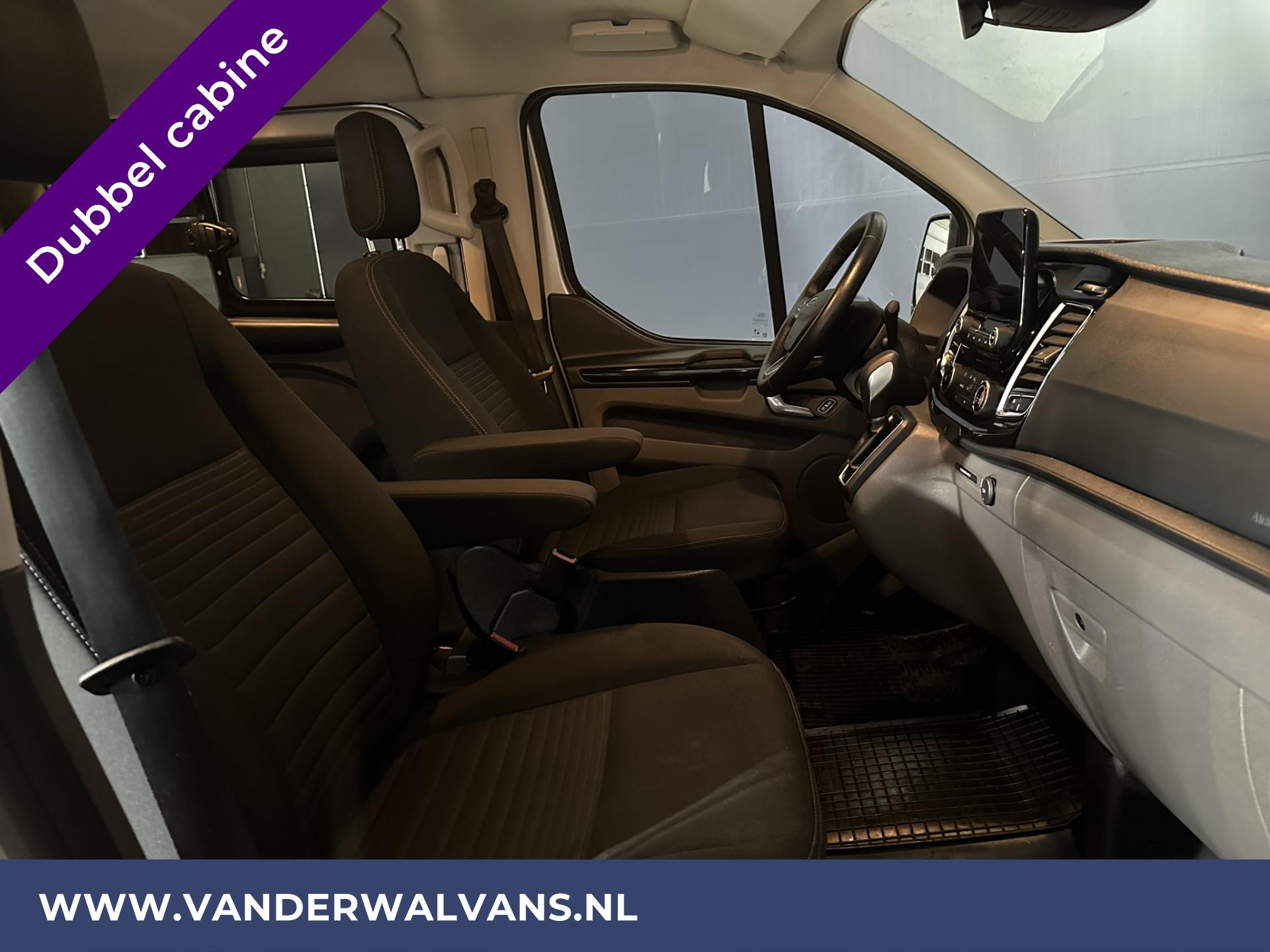 Foto 6 van Ford Transit Custom 2.0 TDCI 170pk Automaat L2H1 Dubbele Cabine Euro6 Airco | 2x zijdeur | Camera