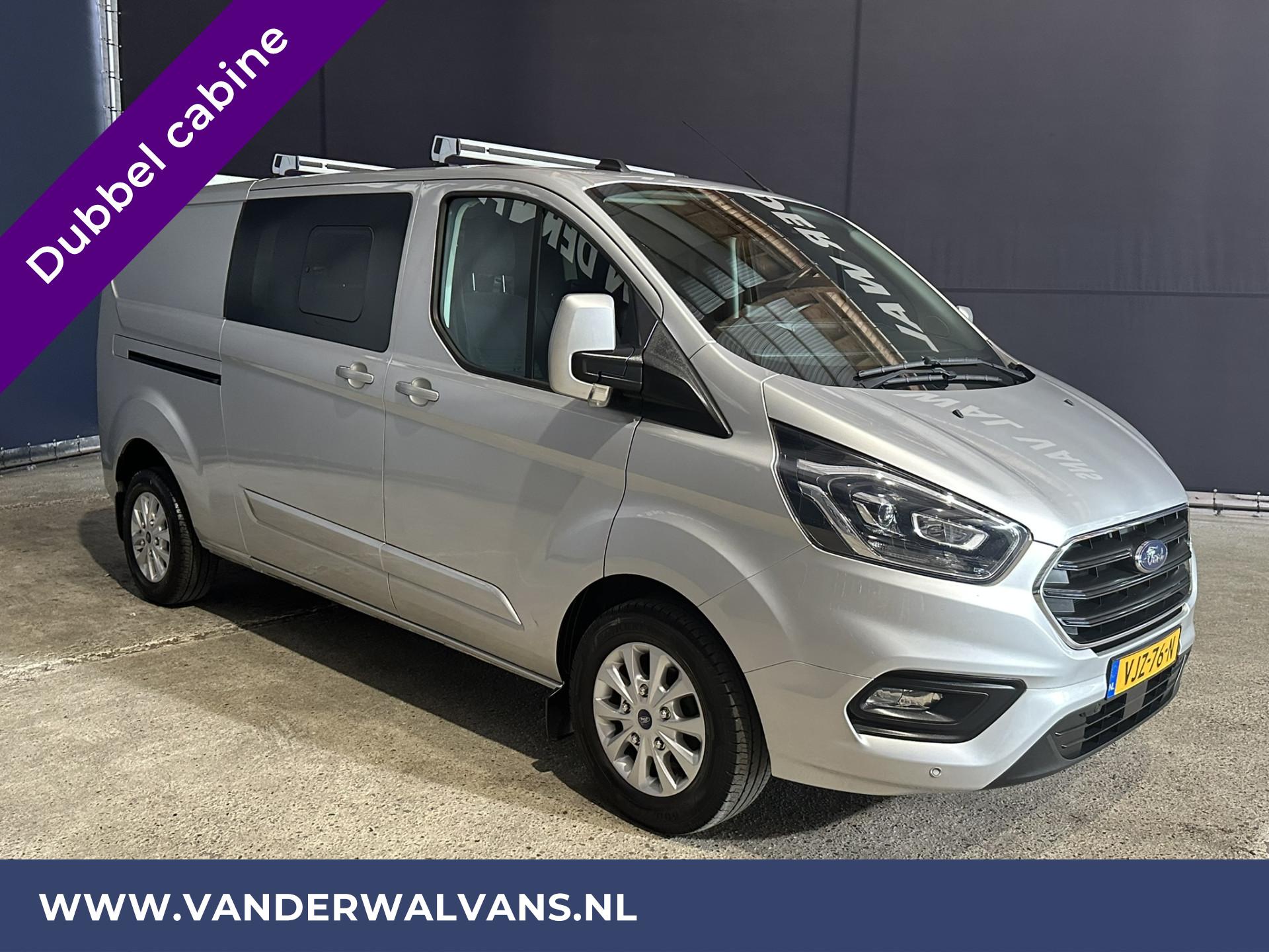 Foto 9 van Ford Transit Custom 2.0 TDCI 170pk Automaat L2H1 Dubbele Cabine Euro6 Airco | 2x zijdeur | Camera