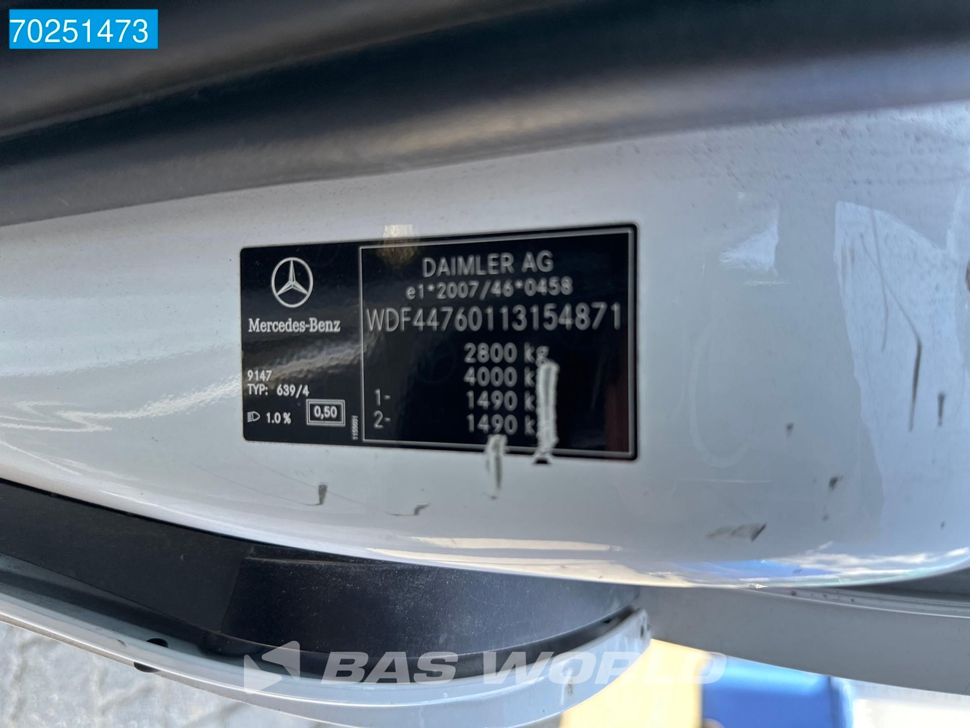 Foto 16 van Mercedes-Benz 109 L1H1 Kompakt 2x Schuifdeur Airco Camera 5m3 Airco