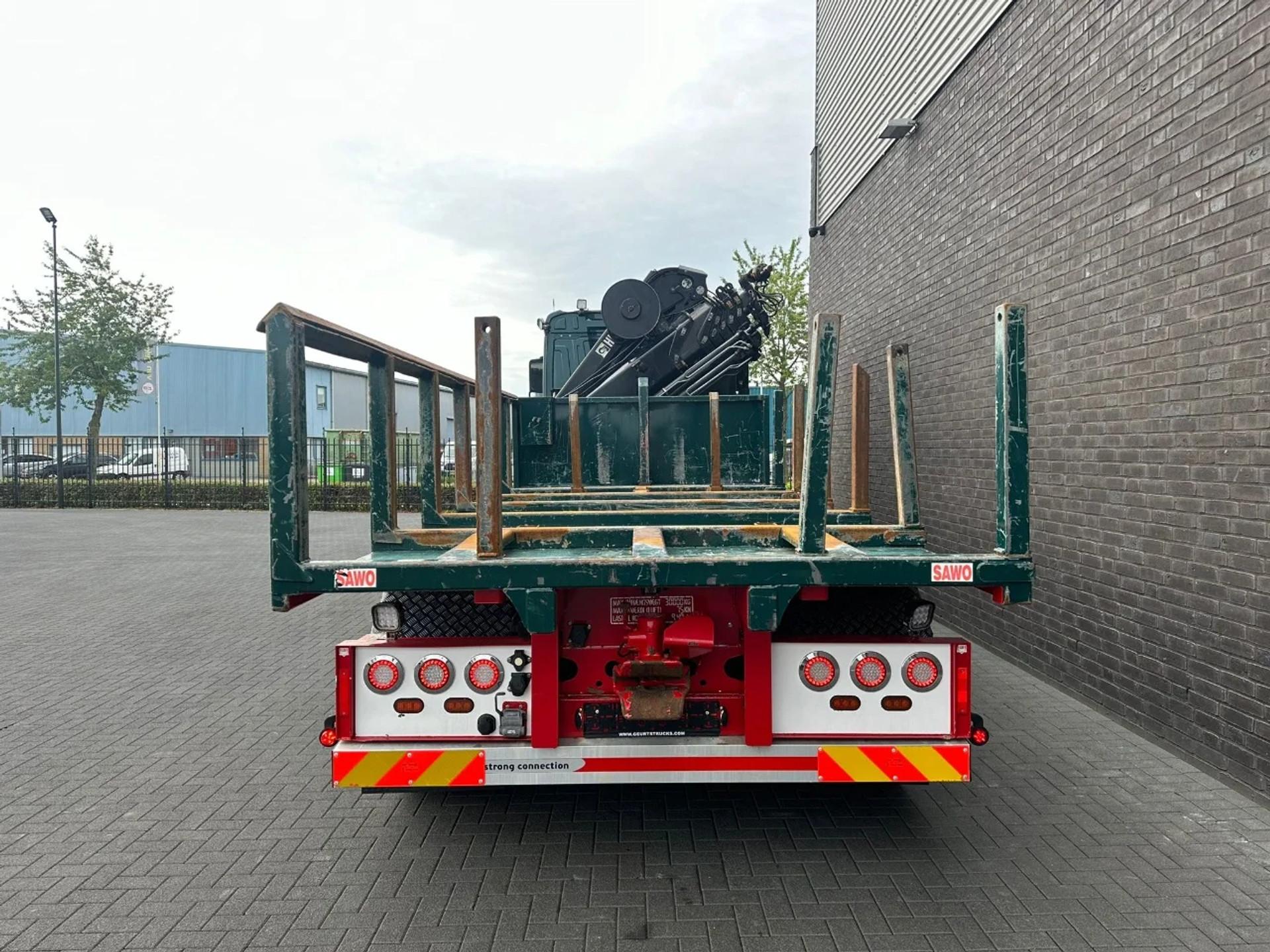 Foto 14 van Mercedes-Benz Arocs 3251 8X4 TRIDEM + HIAB 288 E-6 HIPRO KRAAN/KRAN/CRANE/GRUA