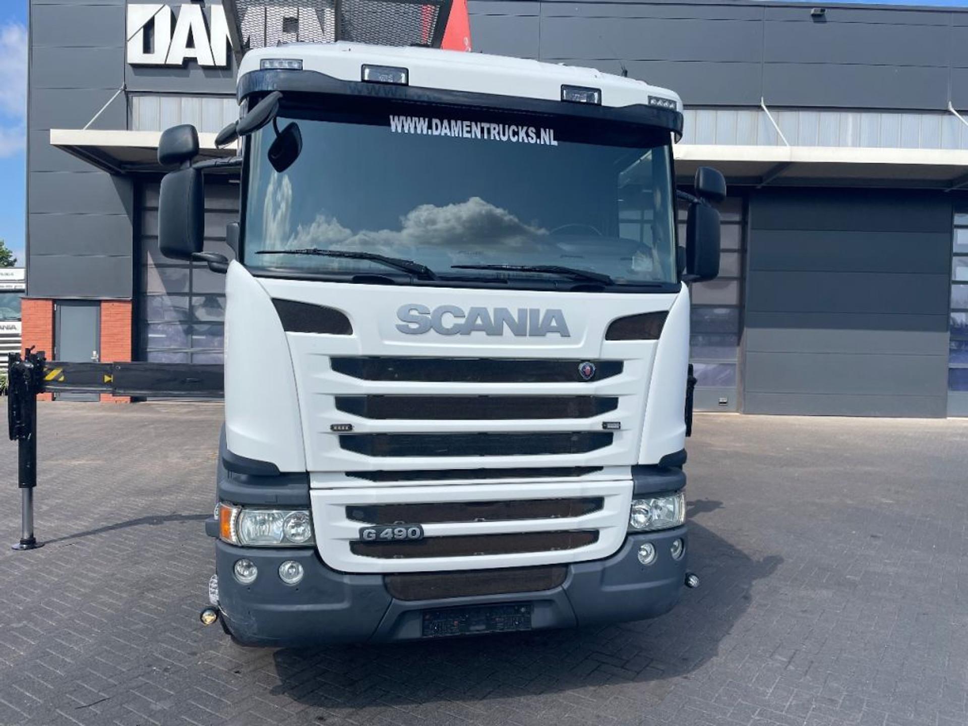 Foto 13 van Scania G 490 CB 8x4 Euro 6 Palfinger PK 26002-EH E
