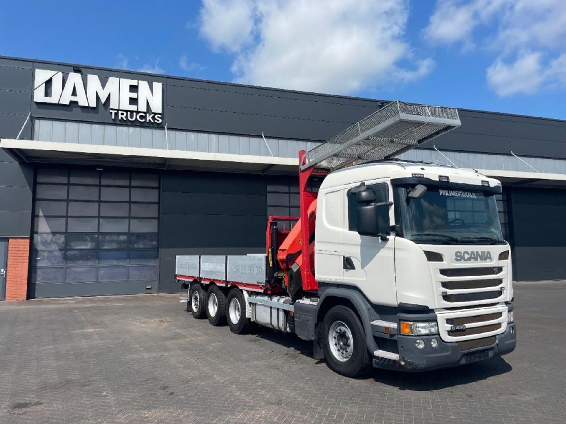 Foto 5 van Scania G 490 CB 8x4 Euro 6 Palfinger PK 26002-EH E