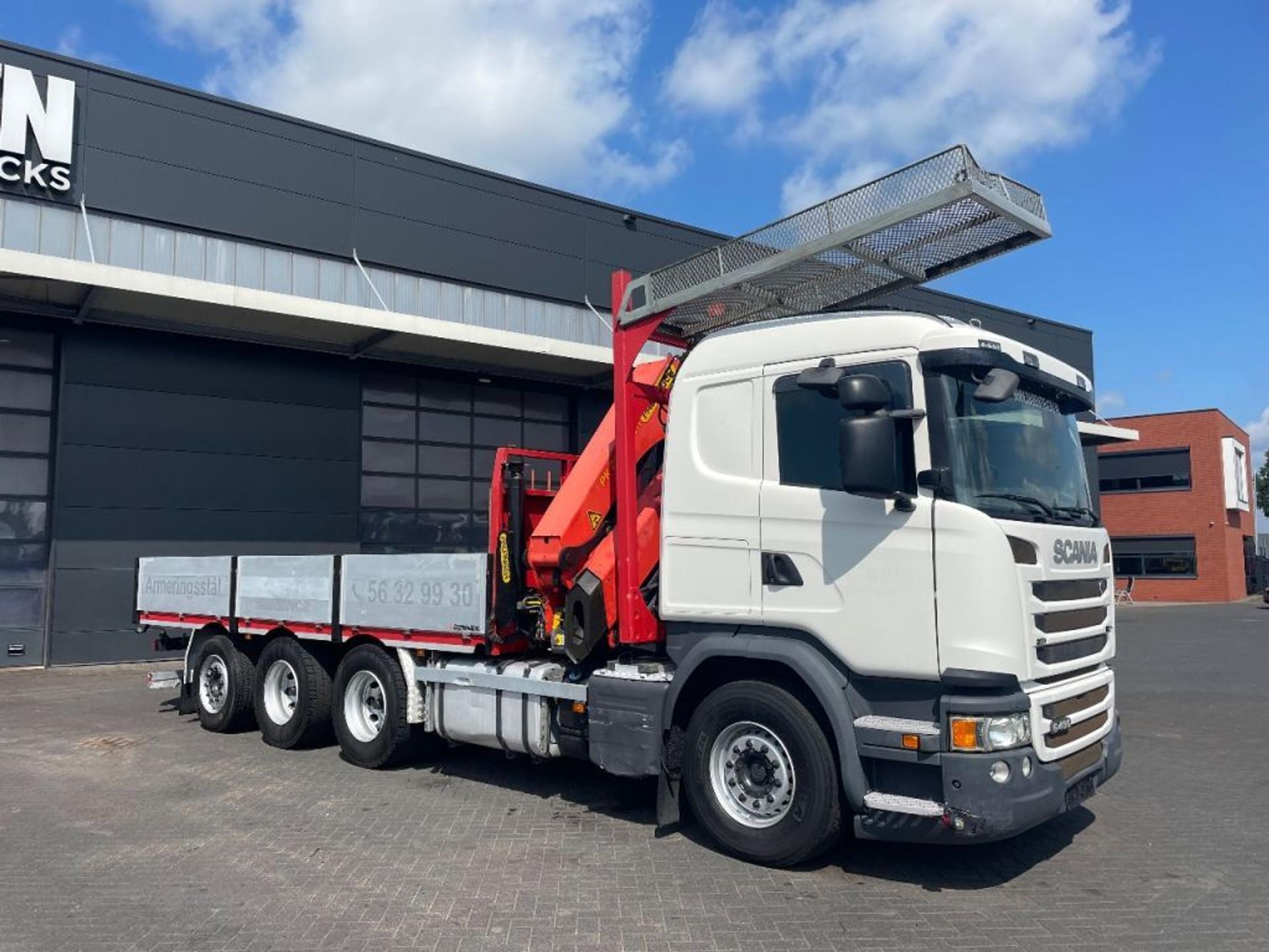 Foto 7 van Scania G 490 CB 8x4 Euro 6 Palfinger PK 26002-EH E