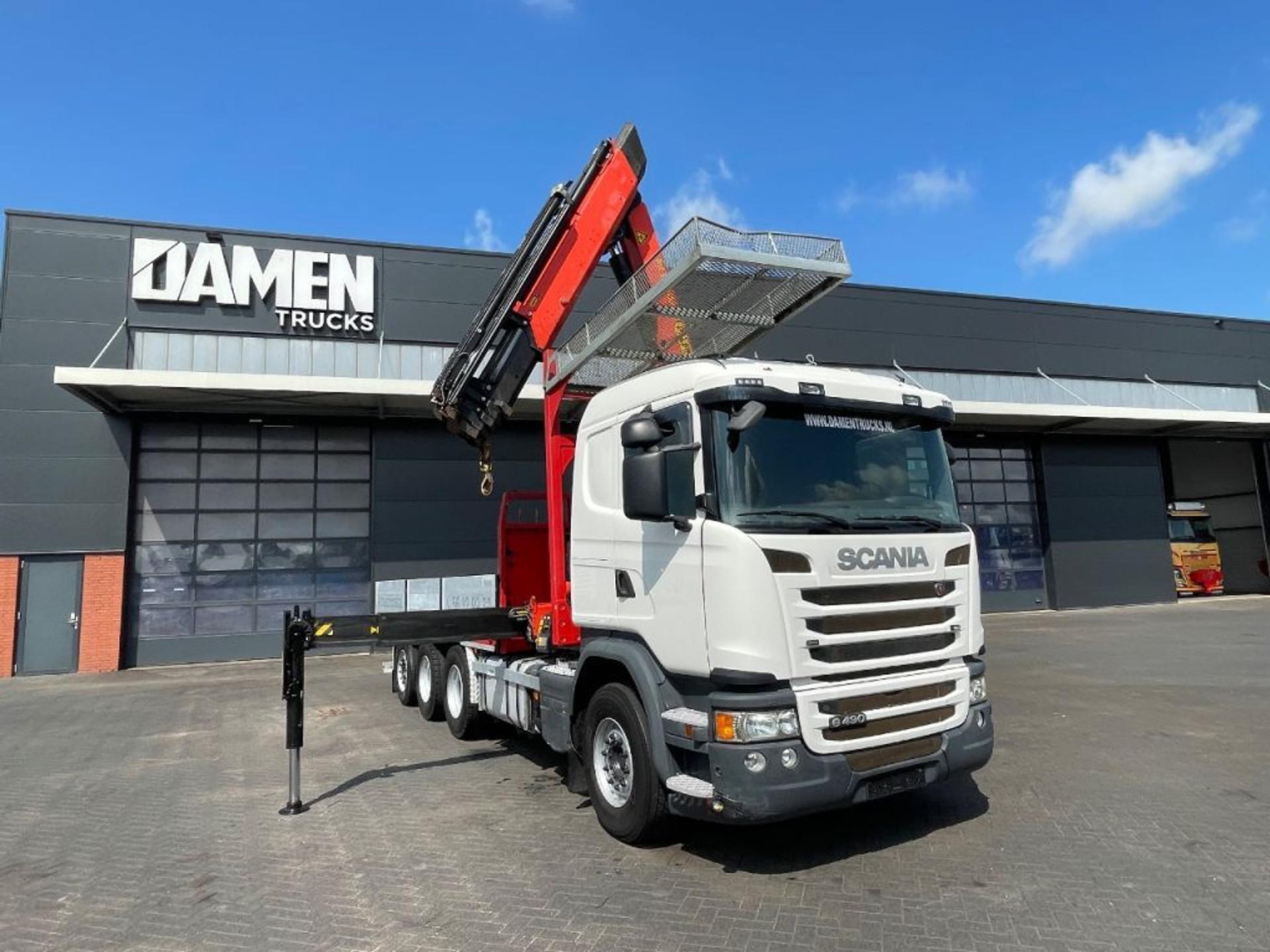 Foto 8 van Scania G 490 CB 8x4 Euro 6 Palfinger PK 26002-EH E