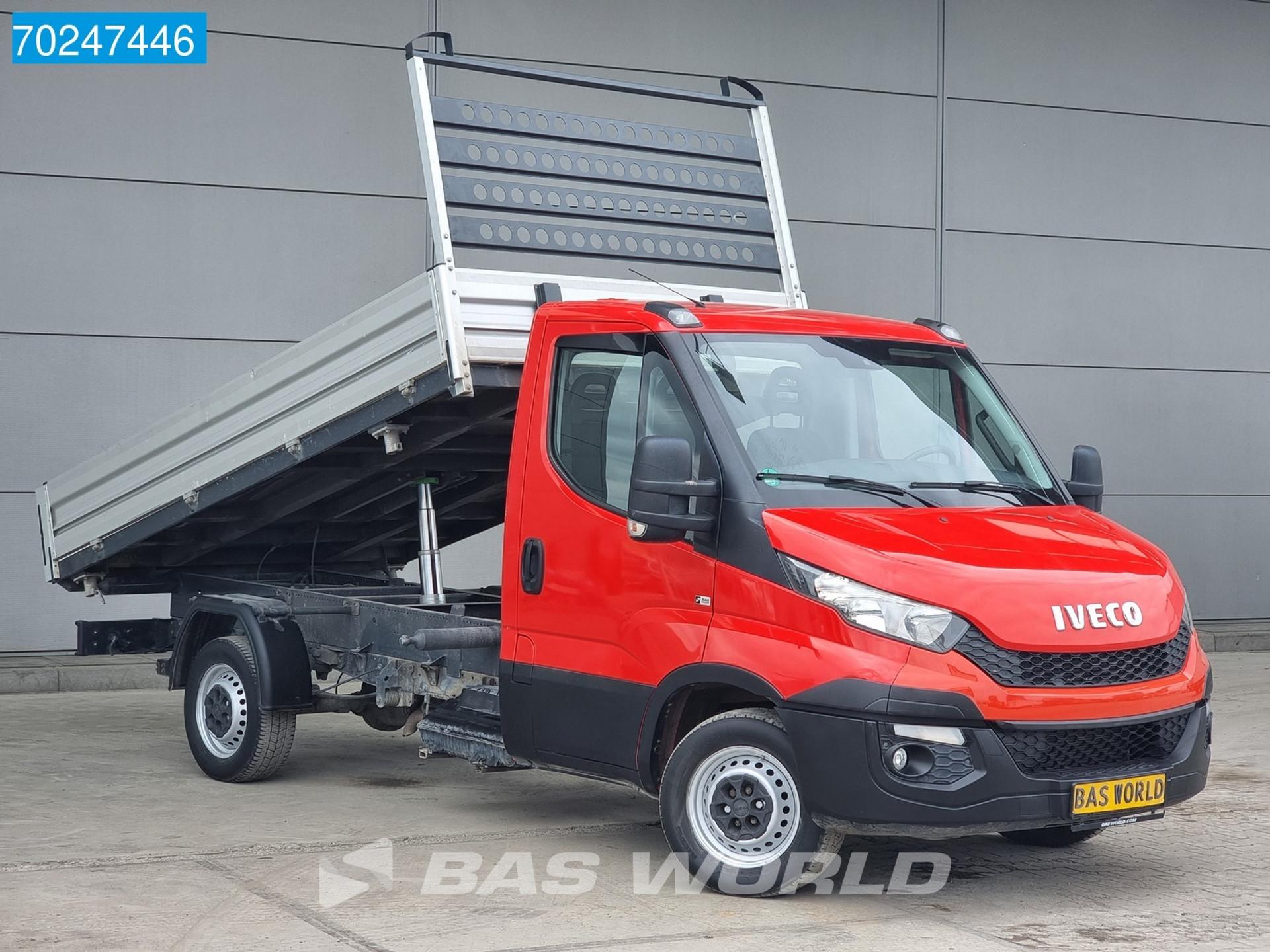 Foto 5 van Iveco 35S17 3.0L Automaat 3 zijdige Airco Cruise Kipper Tipper Benne Kieper Airco Cruise control