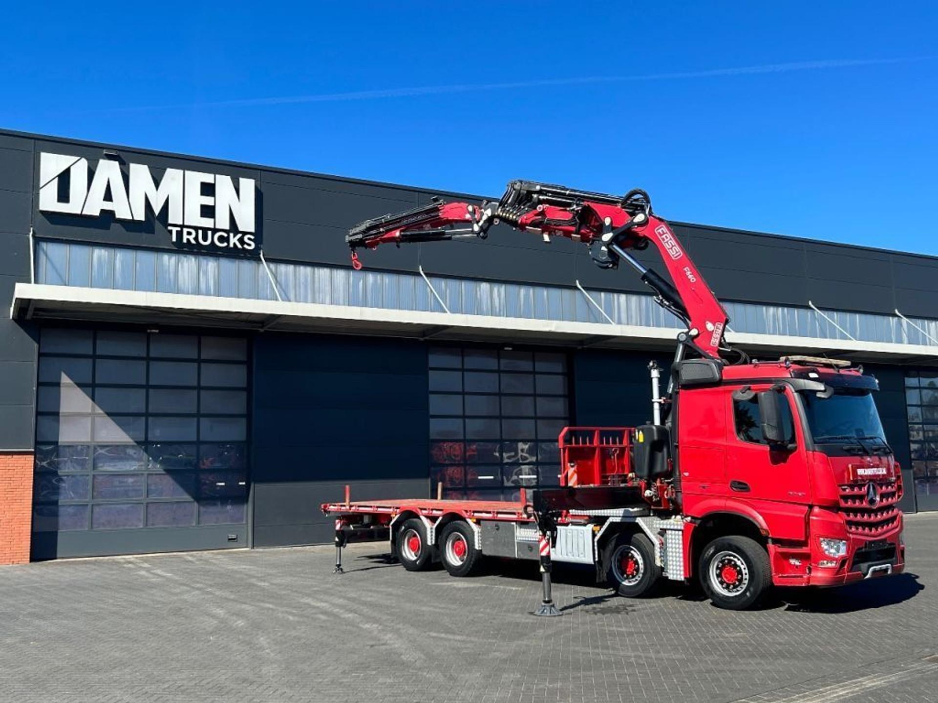 Foto 18 van Mercedes-Benz AROCS 3242 8x4 Euro 6 FASSI F 660 RA.2.26 HE-Dynamic + JIB & Whinch