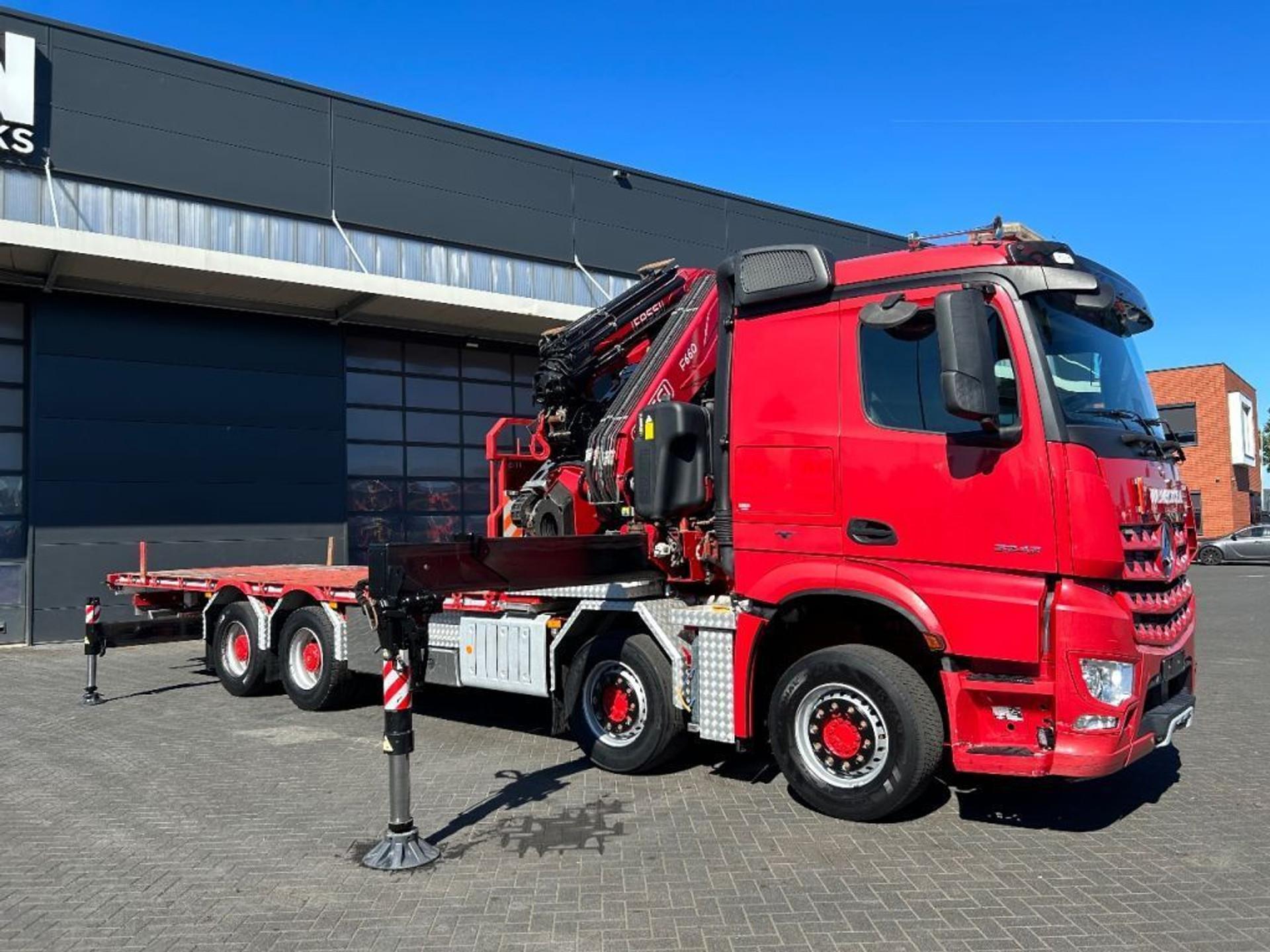 Foto 26 van Mercedes-Benz AROCS 3242 8x4 Euro 6 FASSI F 660 RA.2.26 HE-Dynamic + JIB & Whinch