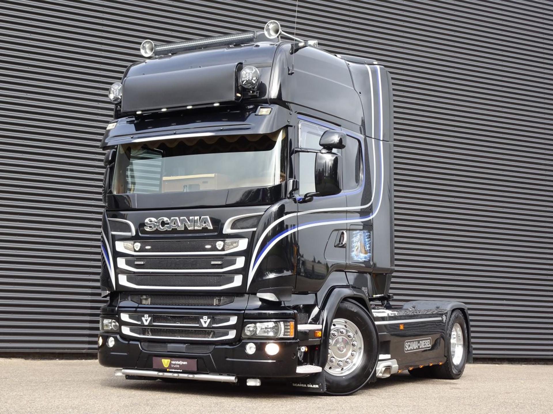 Foto 1 van Scania R580 V8 4x2 / FULL AIR / MANUAL / RETARDER / SHOW