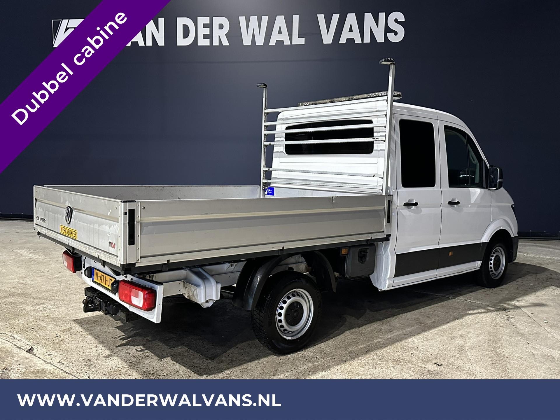 Foto 11 van Volkswagen Crafter 2.0TDI 177pk Pick up Dubbel cabine Open Laadbak Euro6 Airco | Cruise Control