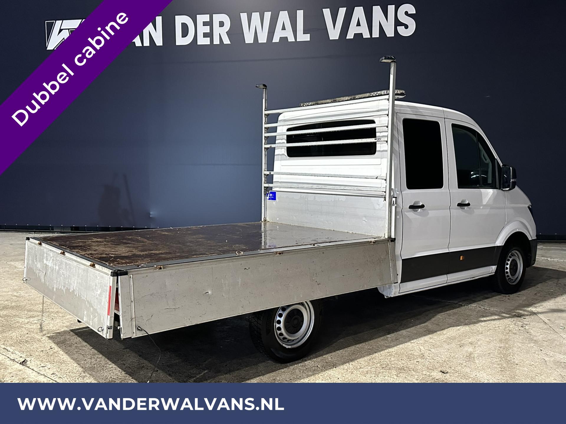 Foto 12 van Volkswagen Crafter 2.0TDI 177pk Pick up Dubbel cabine Open Laadbak Euro6 Airco | Cruise Control