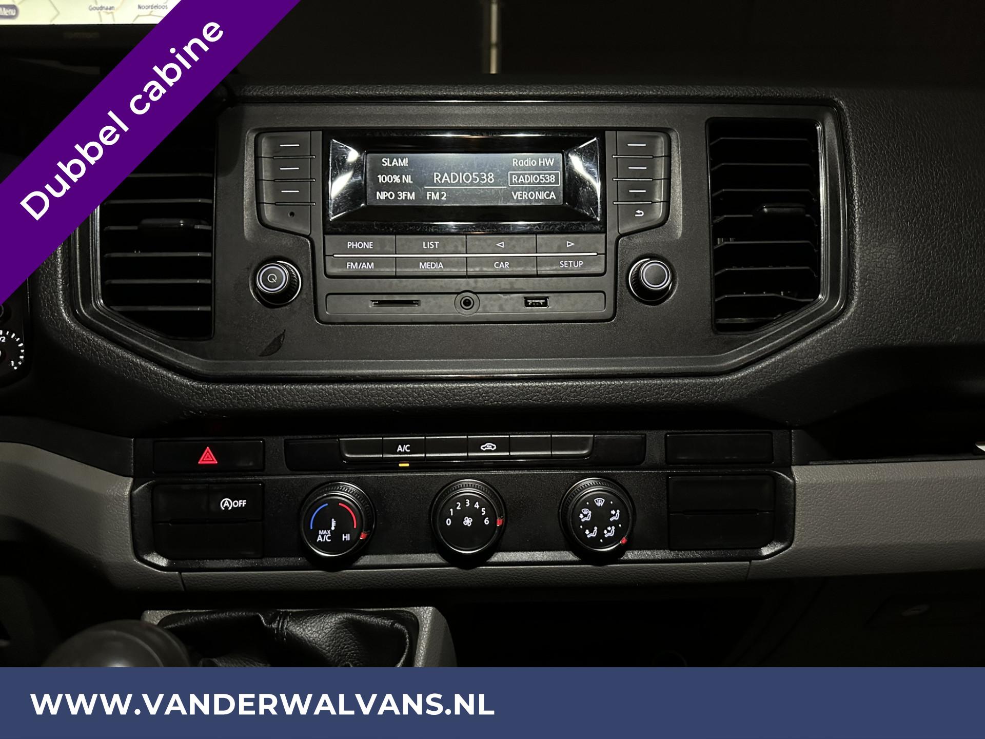 Foto 4 van Volkswagen Crafter 2.0TDI 177pk Pick up Dubbel cabine Open Laadbak Euro6 Airco | Cruise Control